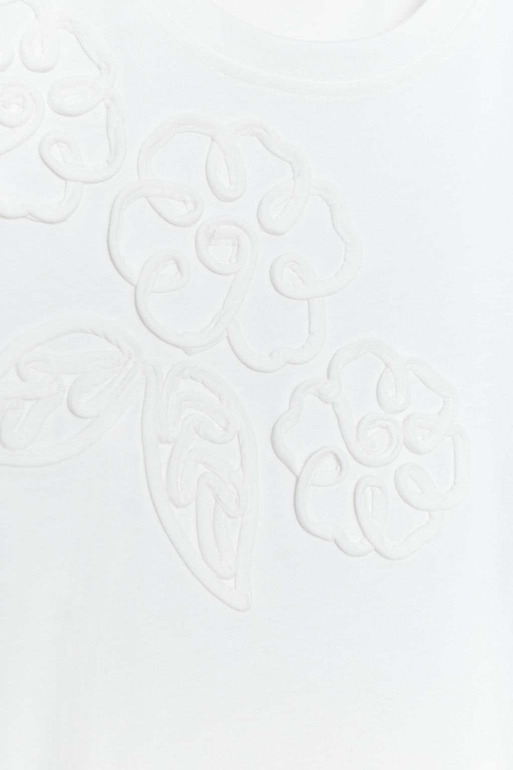 FRONT FLOWER T-SHIRT - Zara фото 7