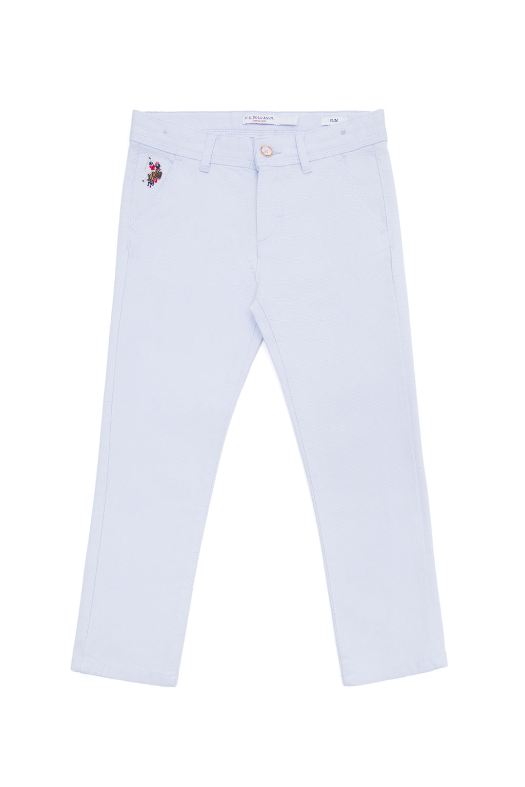 U. S. Polo Assn Голубые брюки из плотной ткани для мальчика - U.s. polo assn фото 12