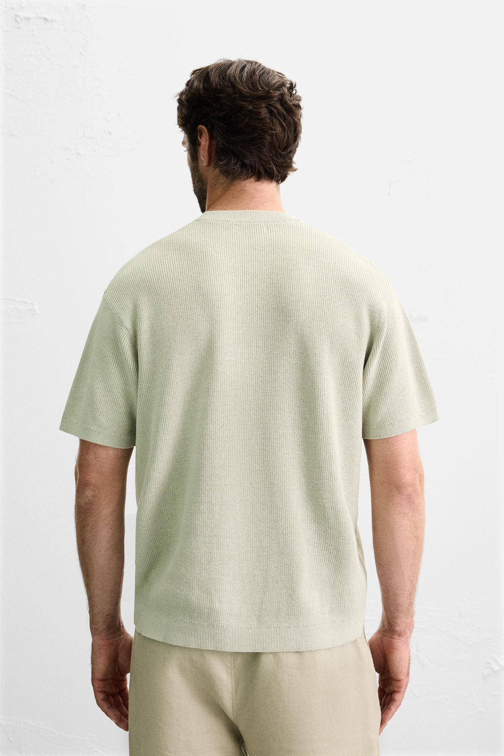 PURL KNIT T-SHIRT - Zara фото 3