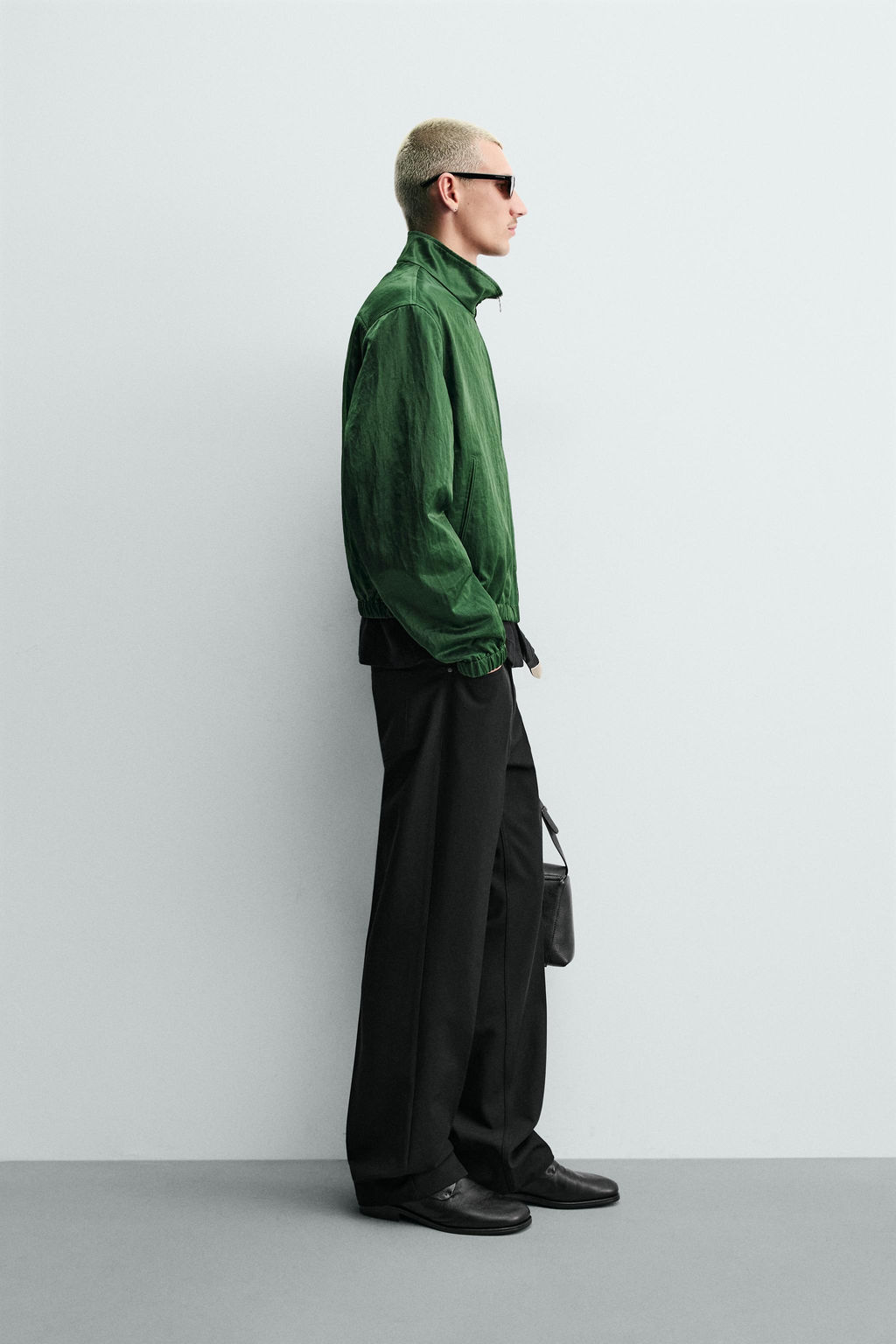 CAZADORA T?CNICA CROPPED FIT / Verde - Zara фото 4
