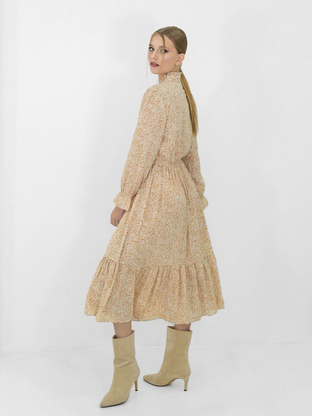 Платье Лозен (песочный) - Nadi bordo фото 2