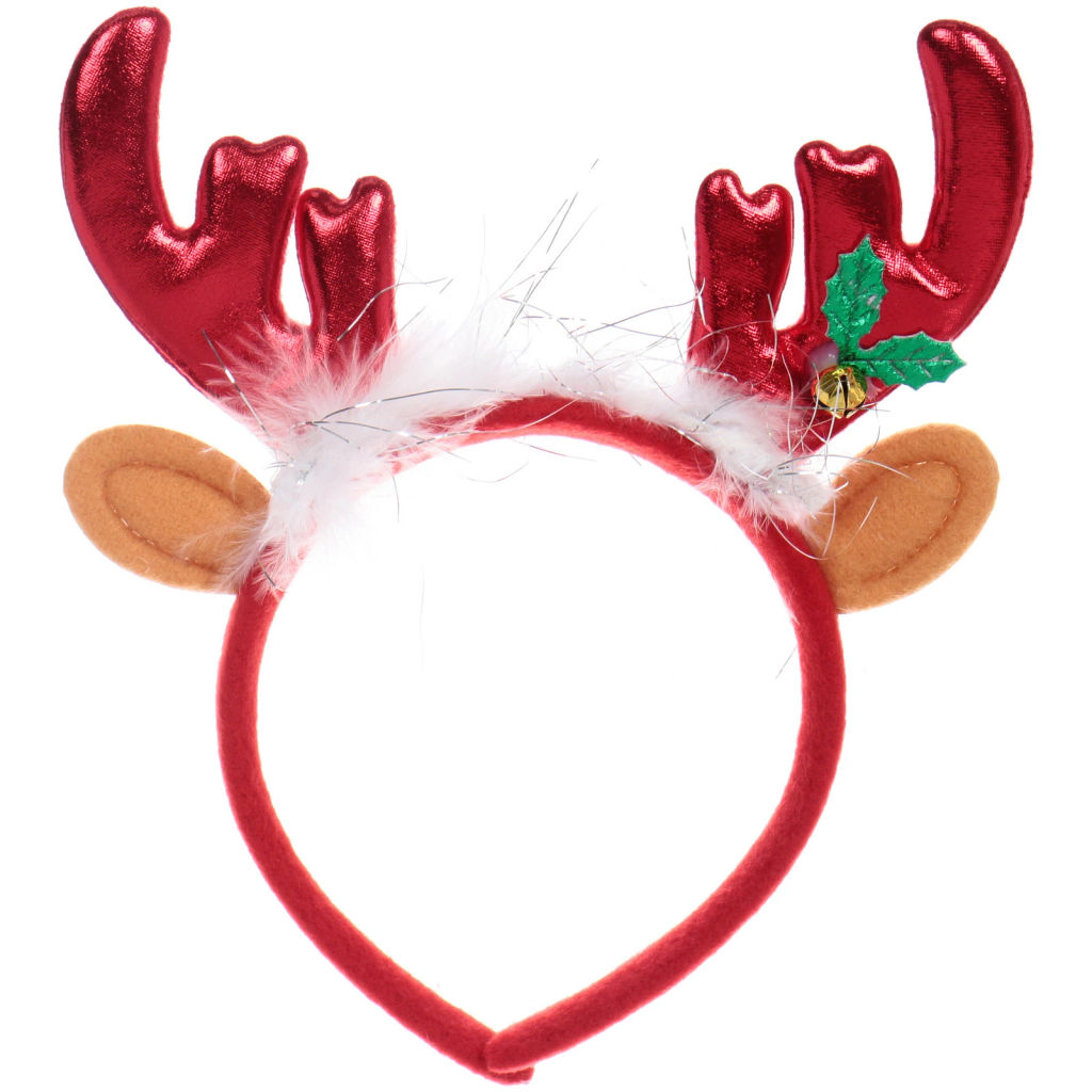 Цена за 2 шт. Ободок карнавальный "Волшебный оленёнок" 16*20 см