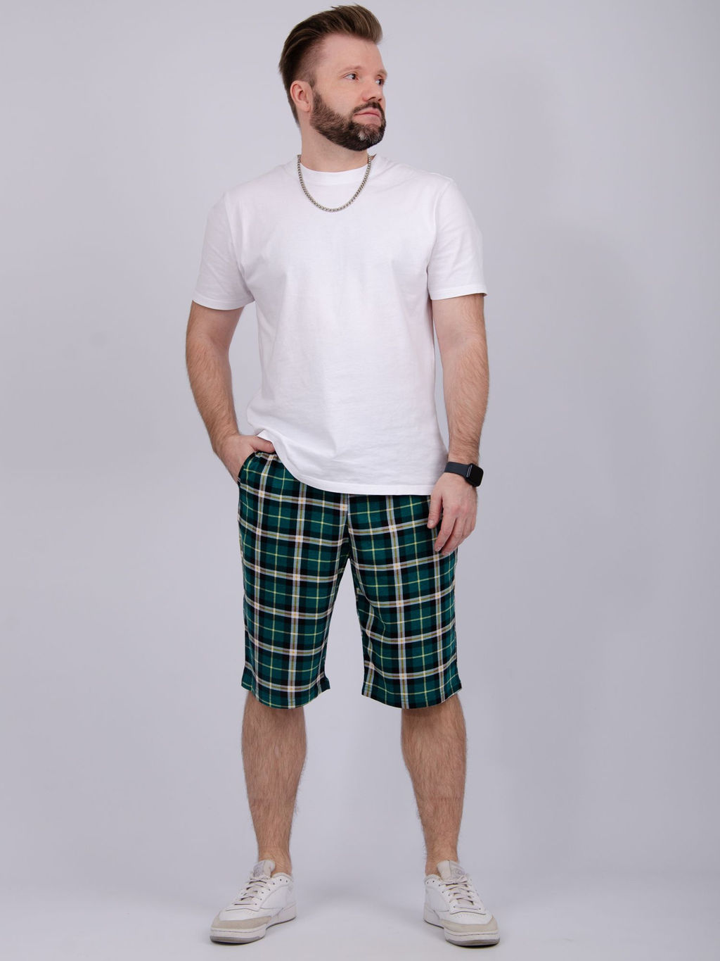 Шорты Прадо, трикотаж - Малина фото 13