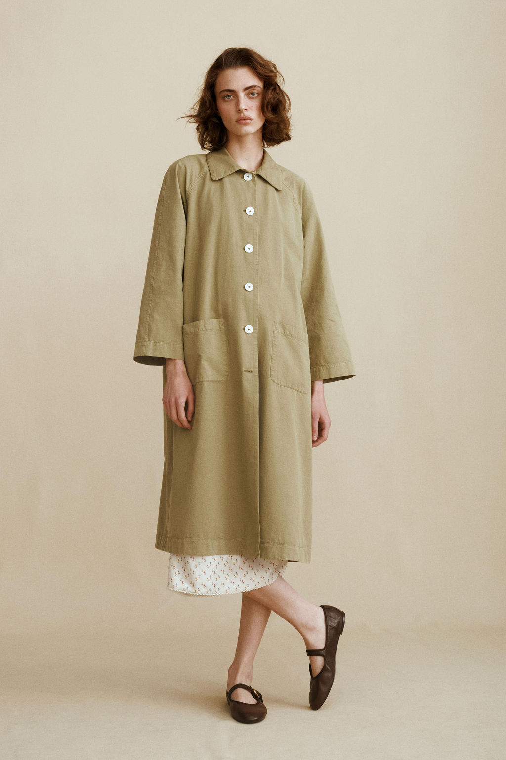 TRENCH CREATED BY CARAMEL LONDON X ZARA / Khaki фото 2