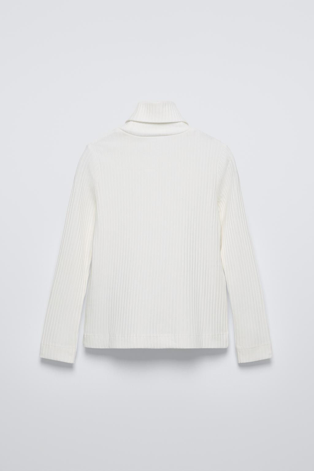 TURTLENECK RIBBED SWEATER - Zara фото 5