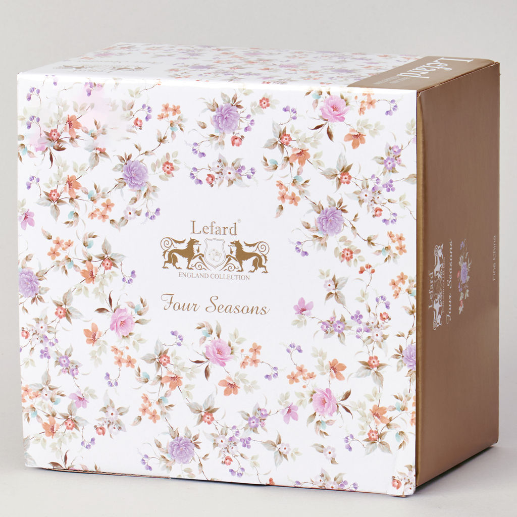 ЧАЙНЫЙ НАБОР LEFARD ВРЕМЕНА ГОДА НА 2 ПЕР. 4 ПР. 250 МЛ ГОЛУБОЙ  фото 2