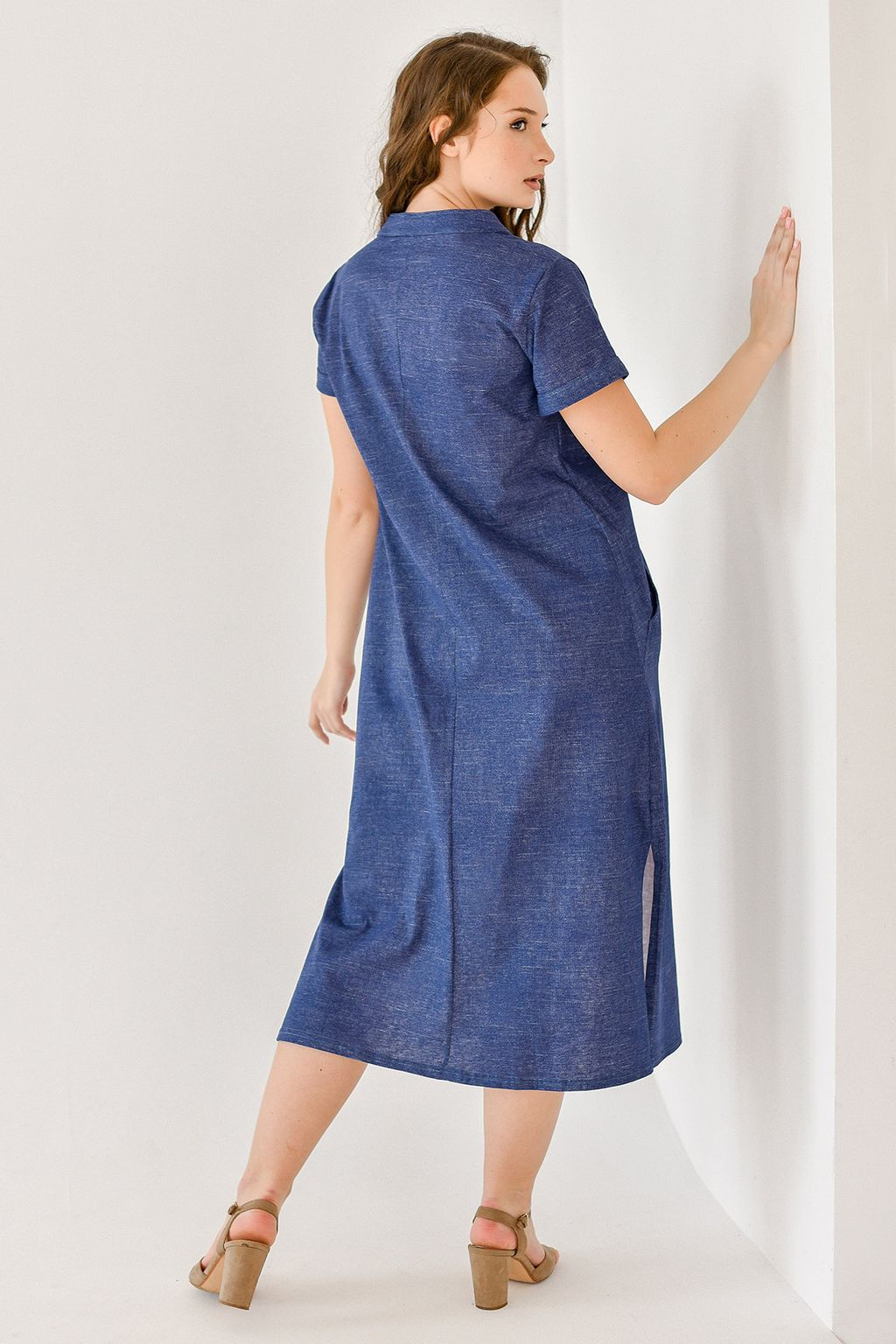 Платье женское "Лён"