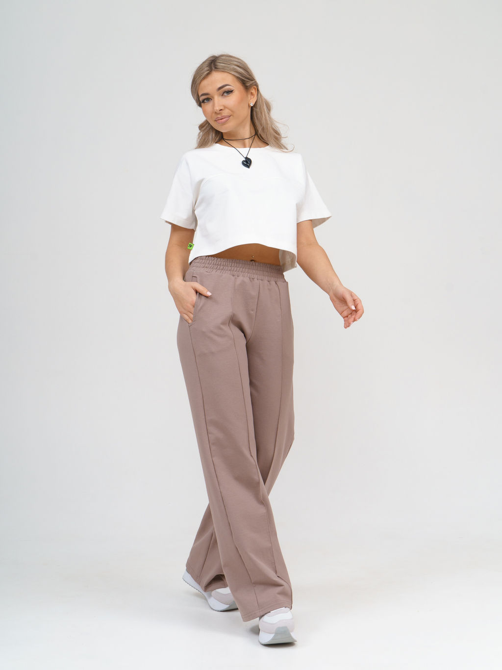 889 Брюки "Капучино"