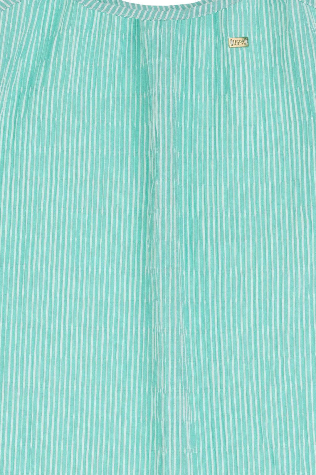 K_z _ocuk Mint Ask_l_ A-Form _izgili Dokuma Elbise Sepette S_rpriz _ndirim - U.s. polo assn фото 3