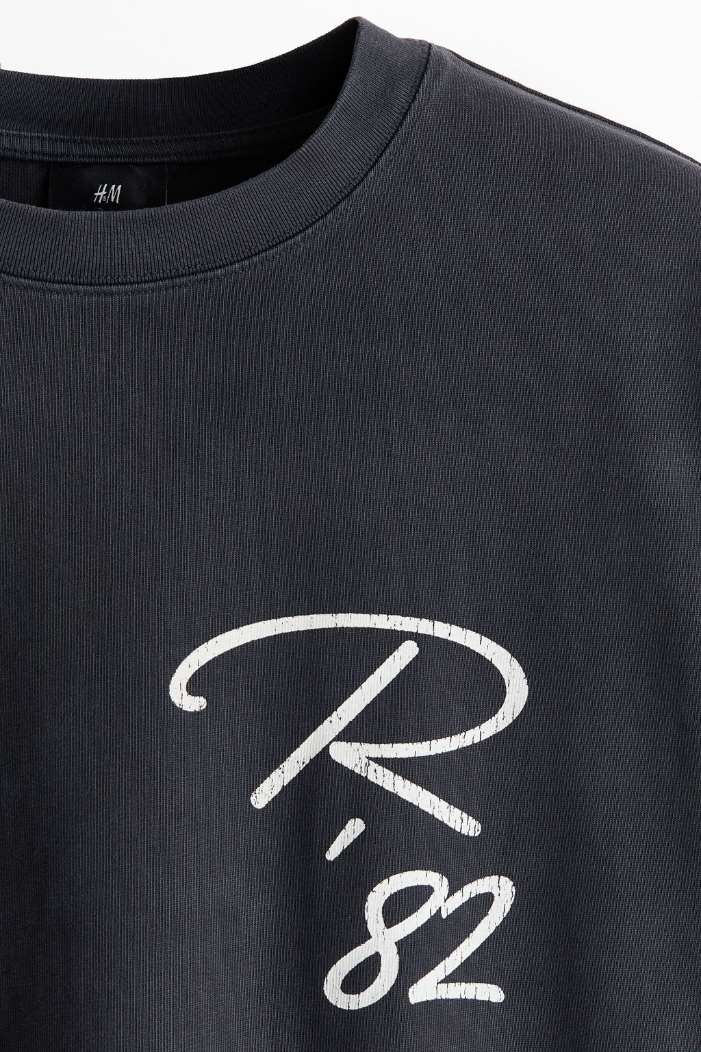 Camiseta estampada de algod?n Oversized Fit - H&m фото 7