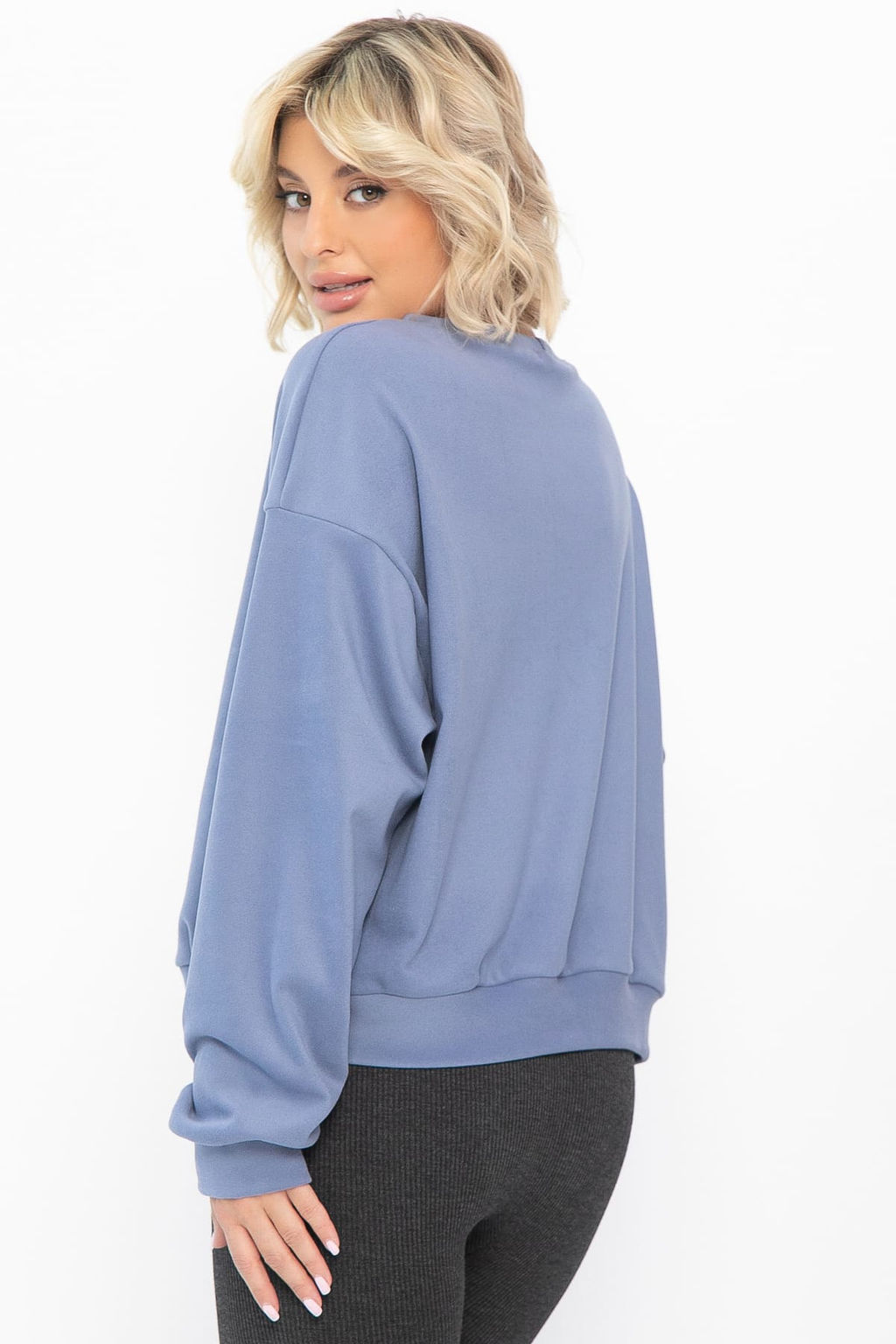 Свитшот Эфес (голубой) Б14780-25М - Lt collection фото 3