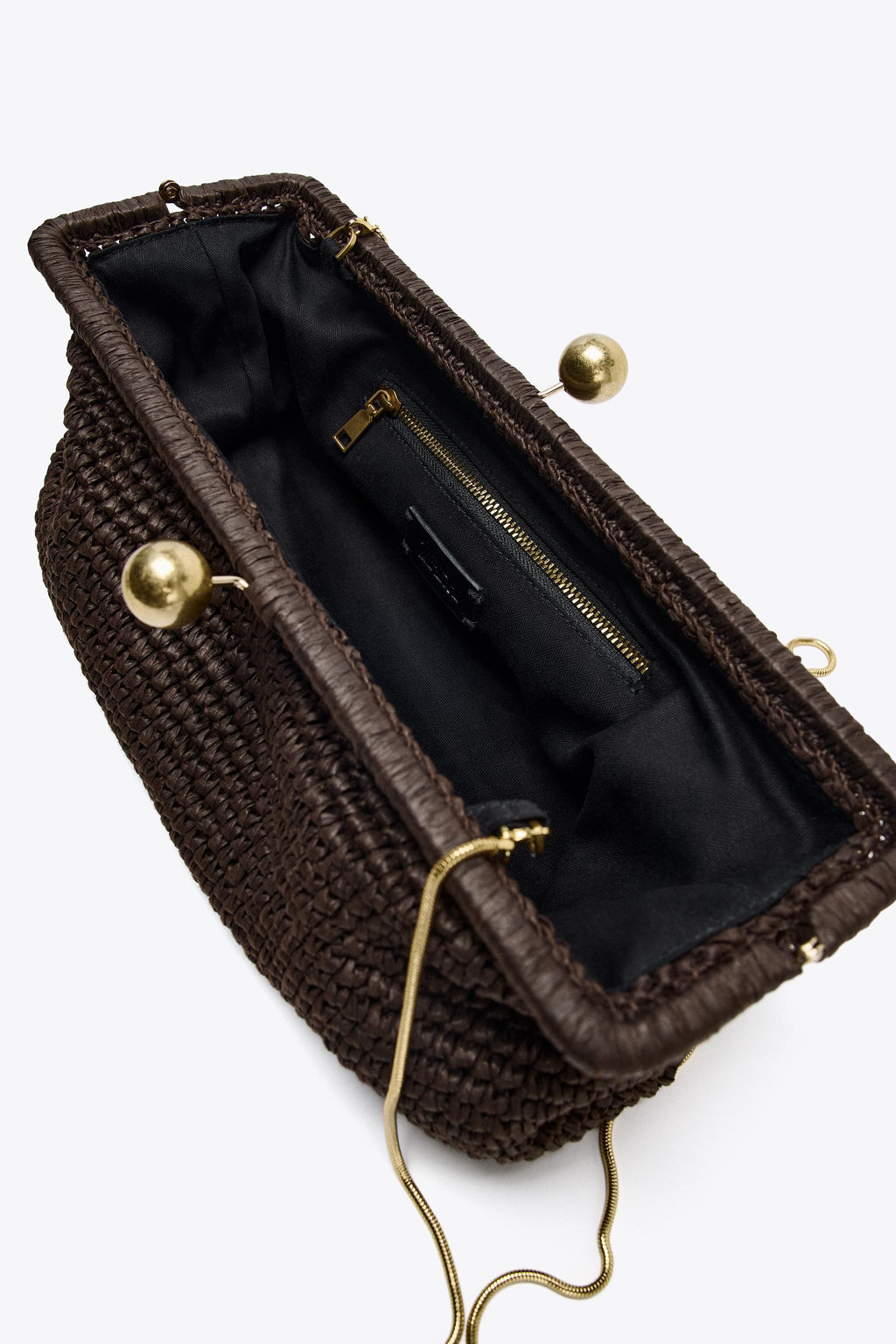WOVEN CLUTCH - Zara фото 14