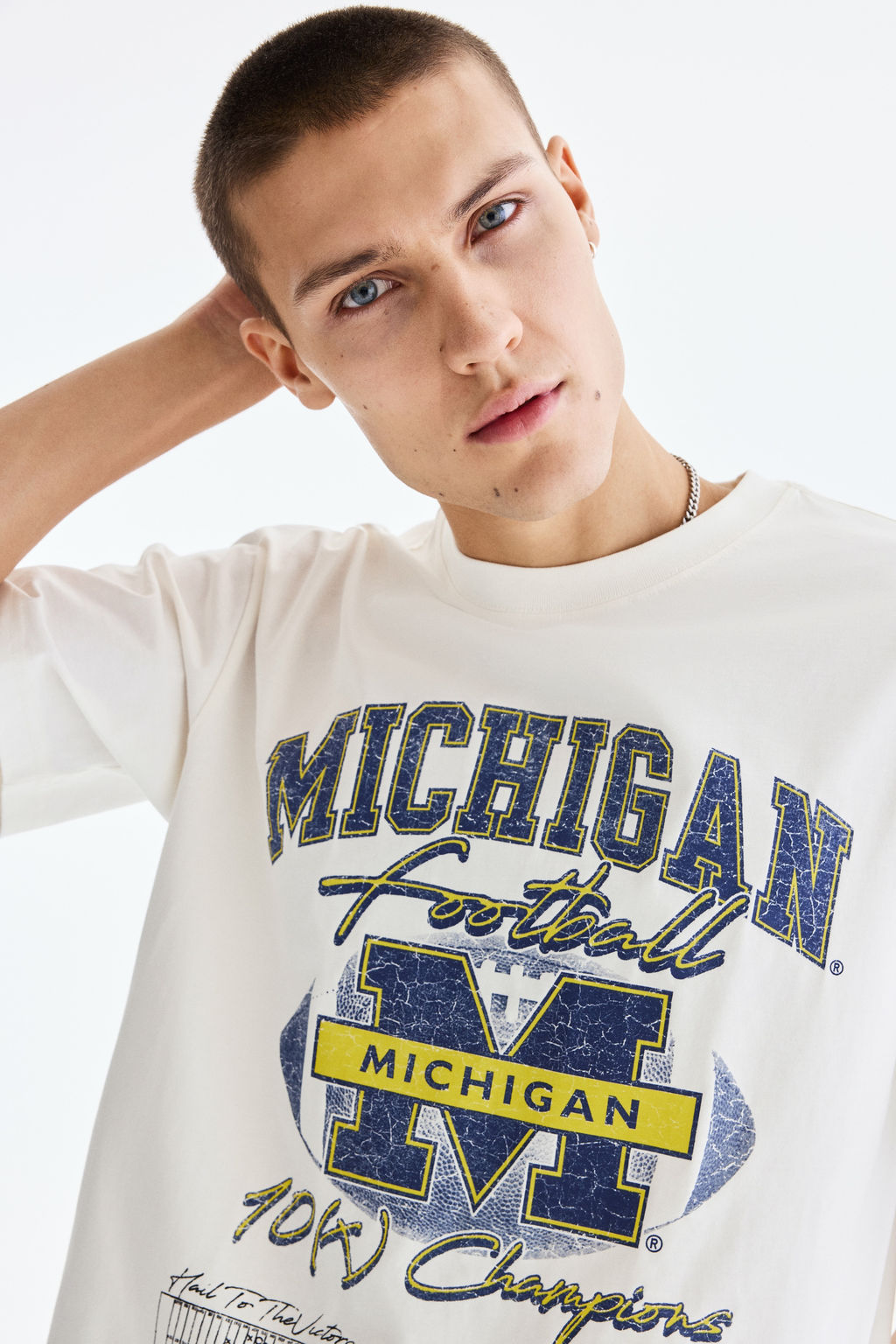 Camiseta Loose Fit - H&m фото 20