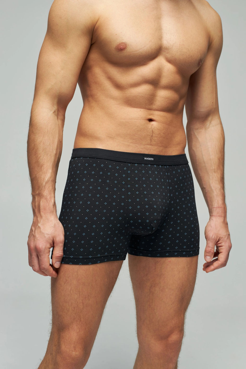 Трусы мужские боксеры Rogers 8638 модал, эластан размеры 3XL, 4XL, 5XL  фото 4