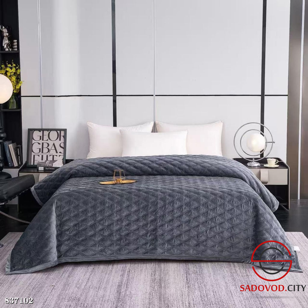 Покрывало велюровое мягкое