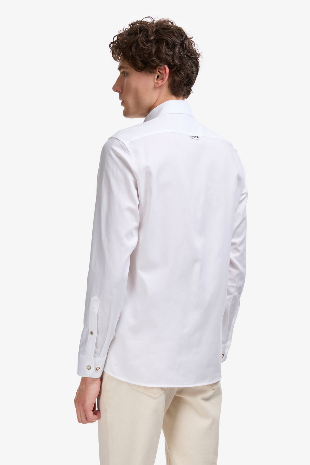 Erkek Beyaz Uzun Kollu Basic G_mlek - U.s. polo assn фото 5