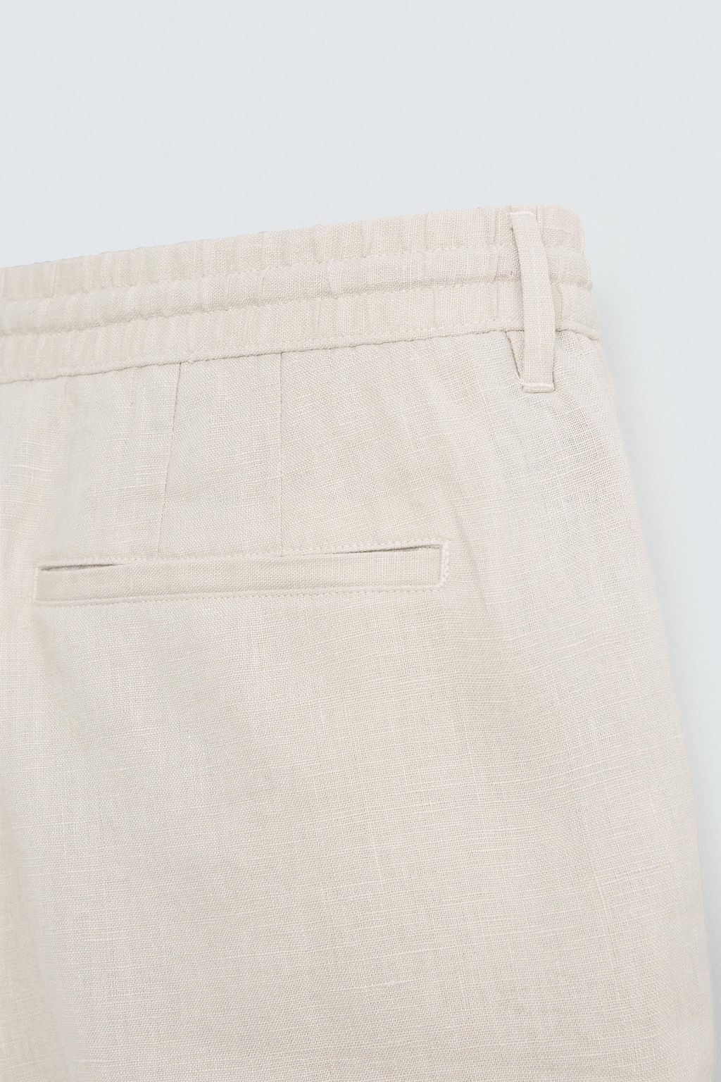 100% LINEN BERMUDA SHORTS - Zara фото 9