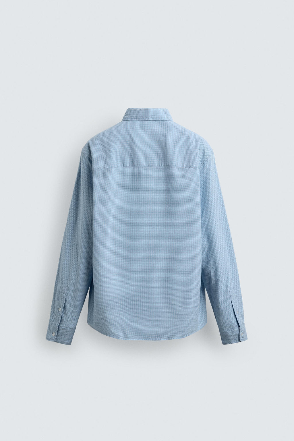 CAMISA ALGOD?N SOFT / Azul claro - Zara фото 2