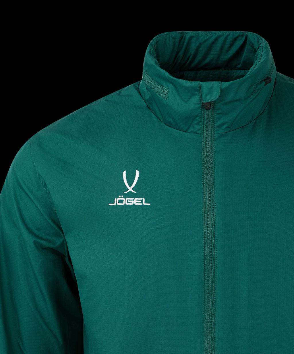 Куртка ветрозащитная JOGEL DIVISION PerFormPROOF Shower Jacket, темно-зеленый  фото 4