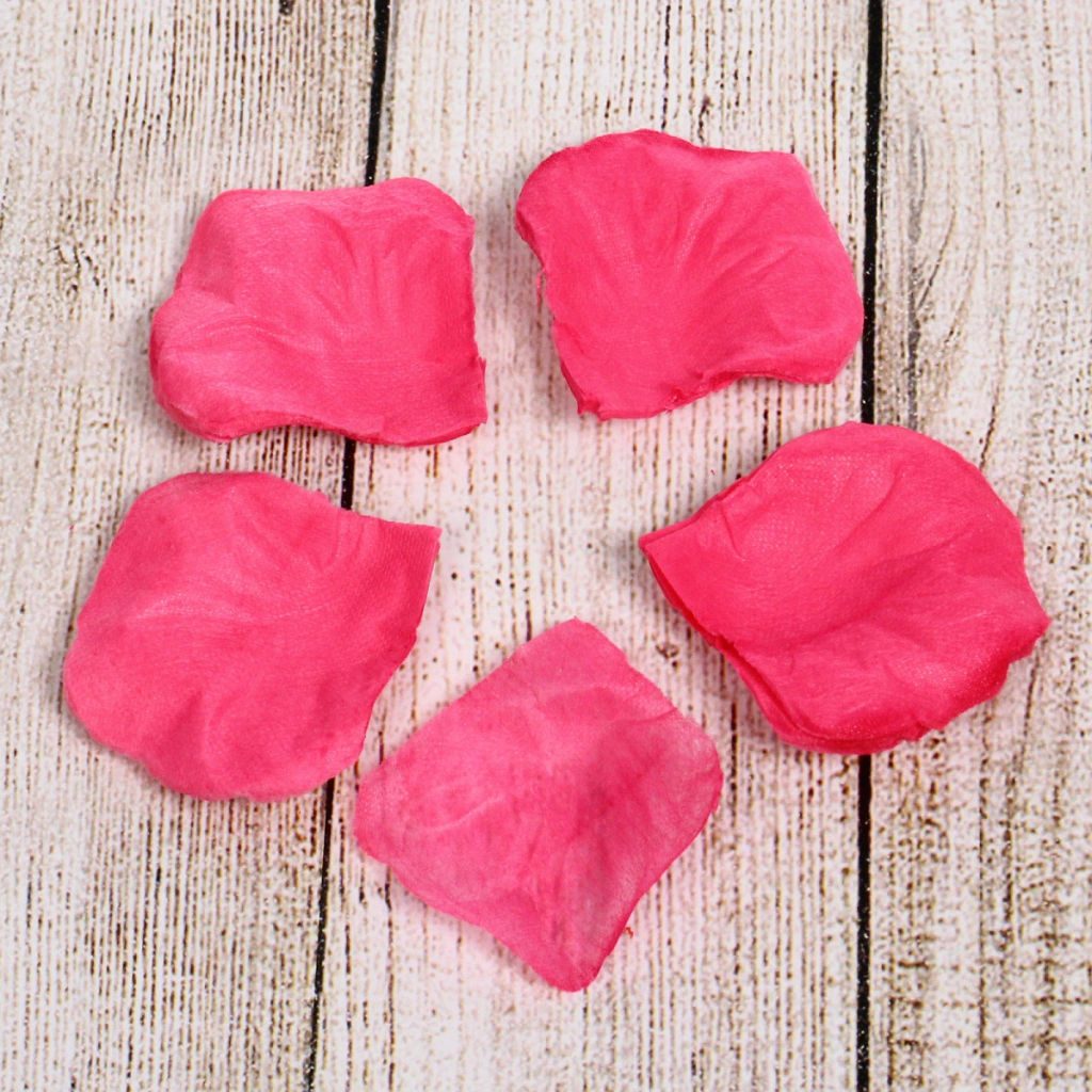 Лепестки роз "Романтический вечер" набор 100 шт, розовый