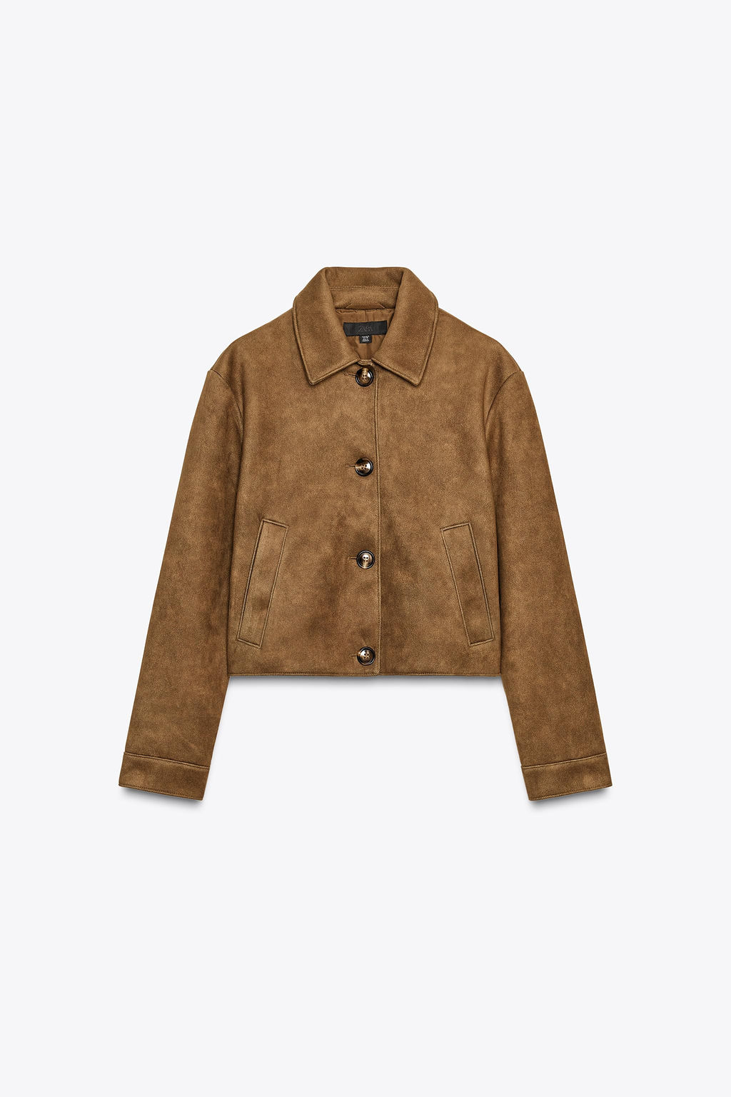 FAUX SUEDE JACKET - Zara фото 5