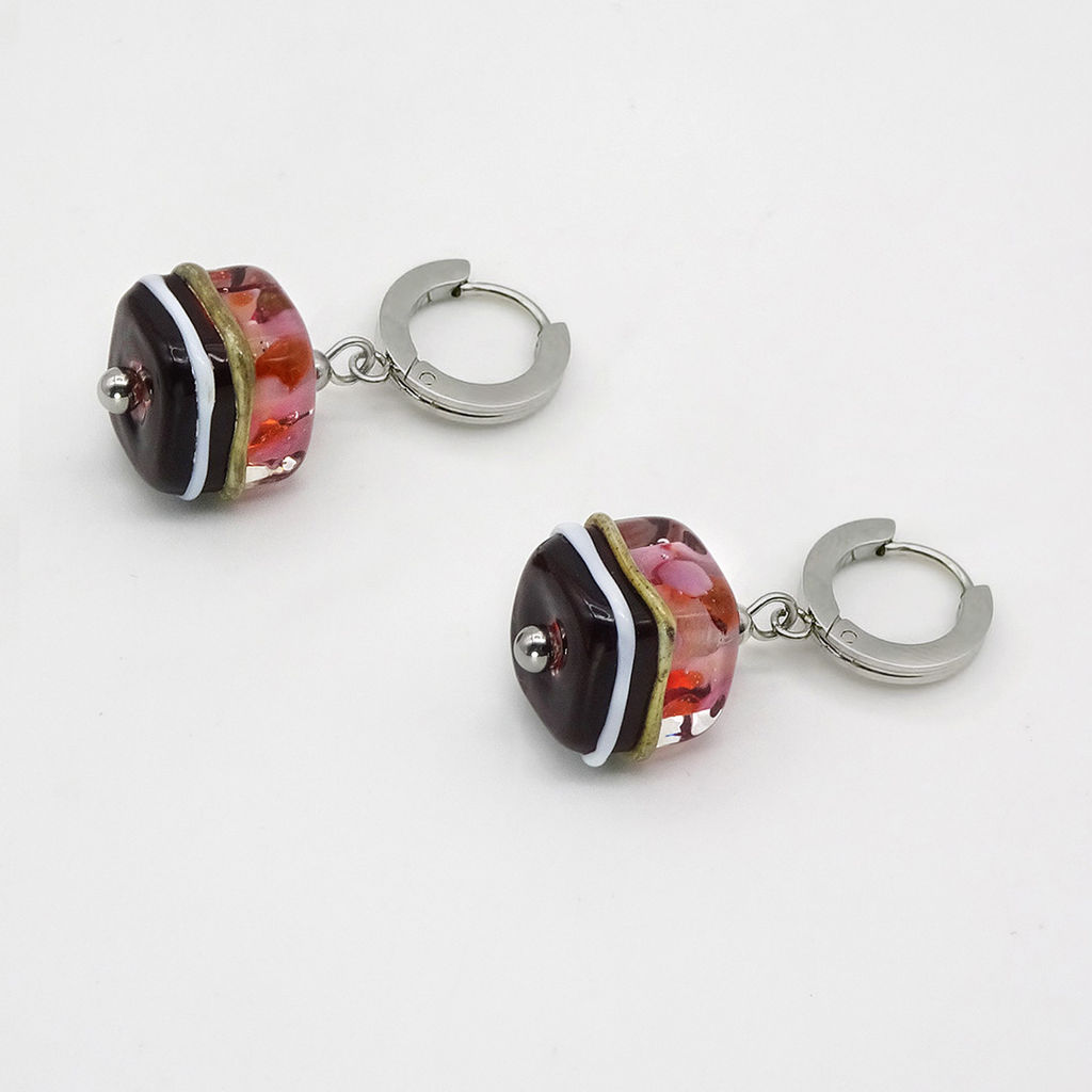 Серьги из муранского стекла CHIC LS2844 - Vloes фото 3