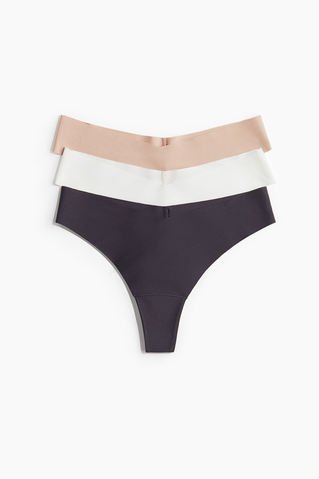Pack de 3 bragas Brazilian efecto invisible - H&m фото 2