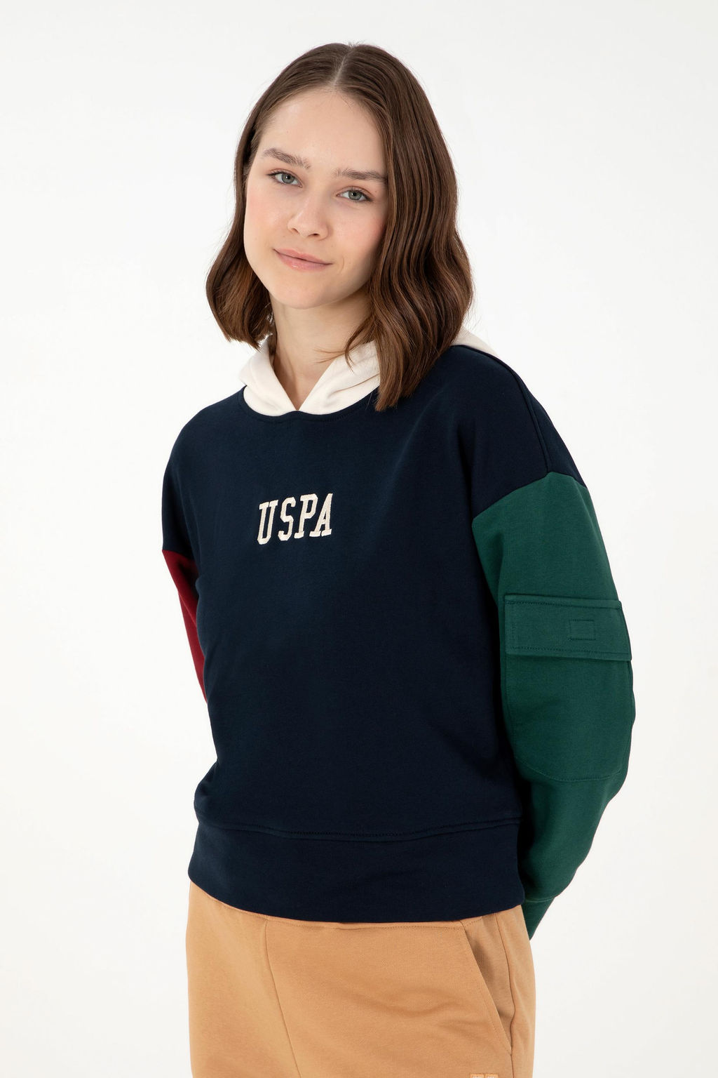 Женский темно-синий свитшот Неожиданная скидка в корзине - U.s. polo assn фото 10