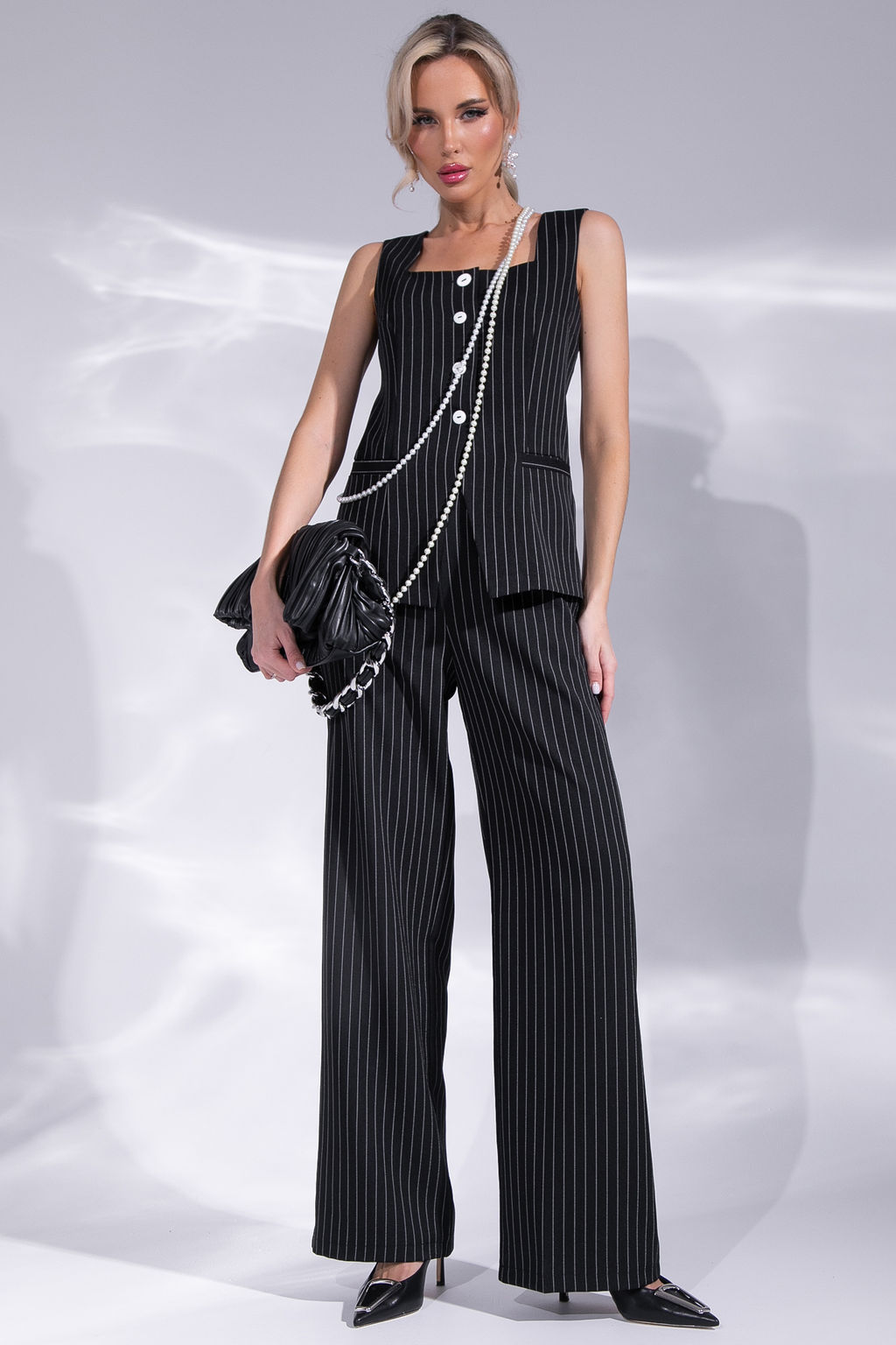 Жилет Мей (чёрный) - Эльза фото 8