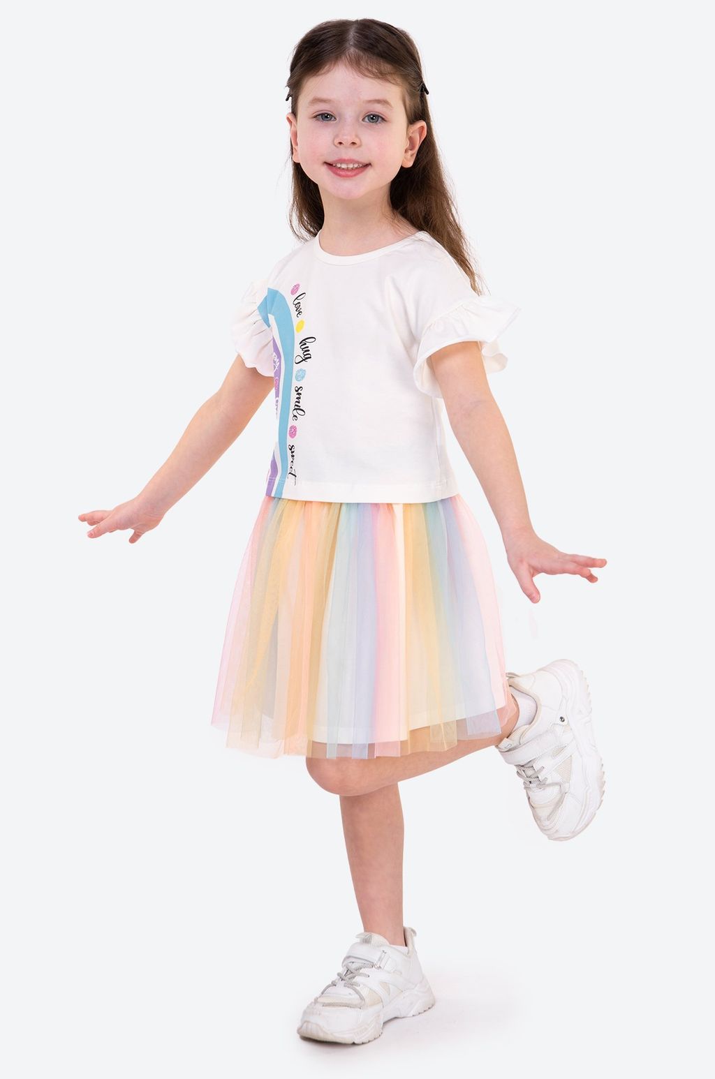 Летний костюм для девочки Bonito  фото 9