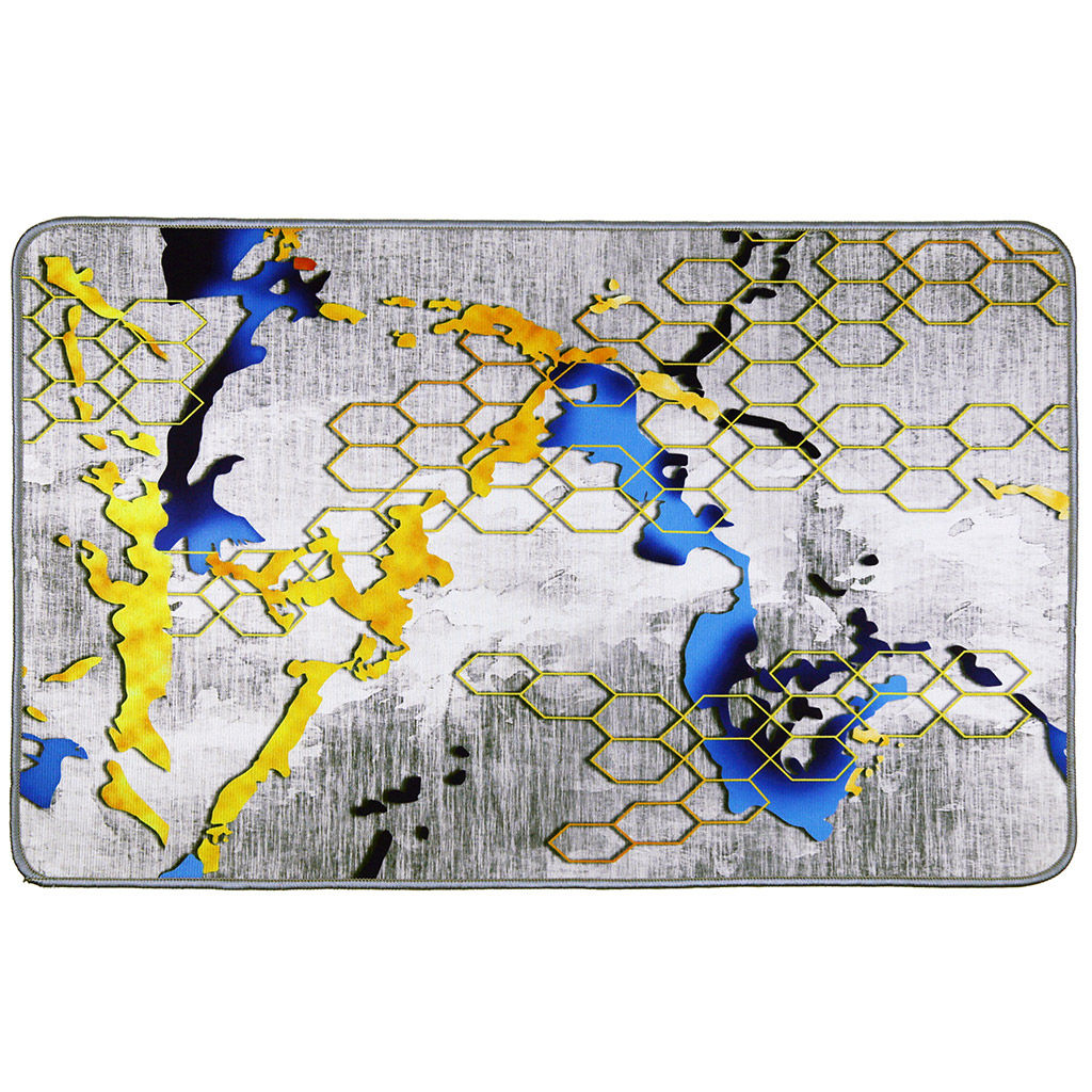 Материк Коврик 60х90см, безворсовый, антискользящее основание, оверложенный край, полиэстер (Китай) - Домашняя мода фото 3