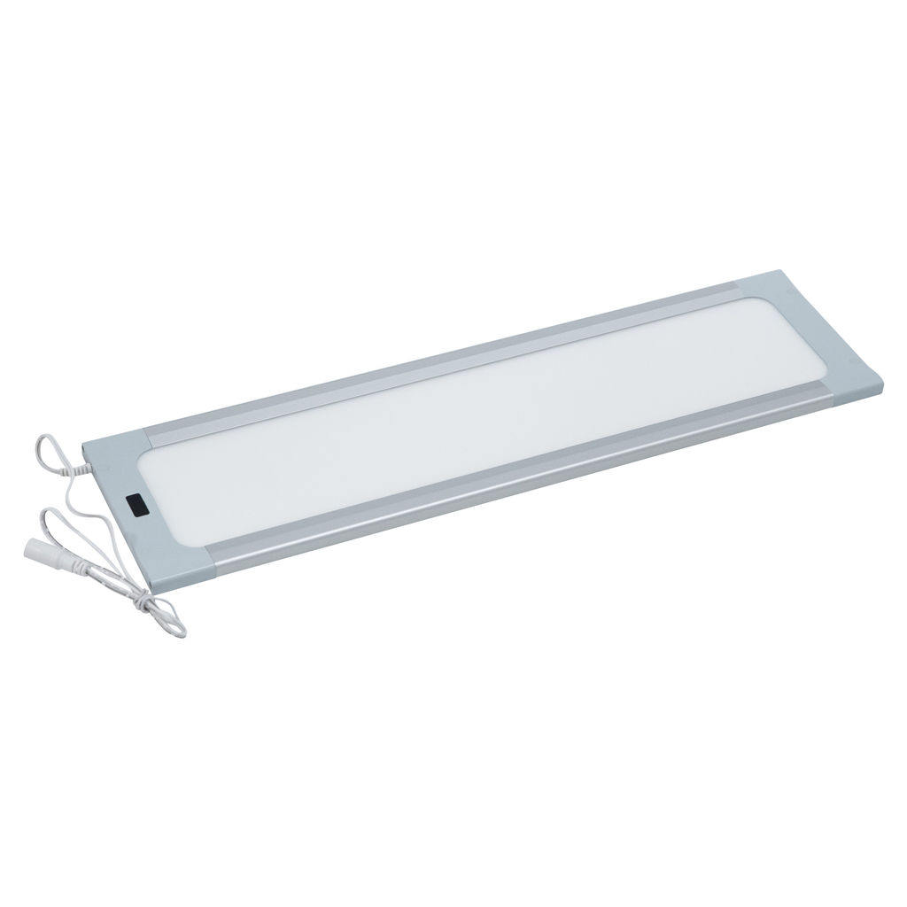ULI-F42-7,5W4200K/DIM SENSOR IP20 SILVER Панель линейная светодиодная ультратонкая, с бесконтактным выключателем, диммер.460х120х11мм. 260Lm. Серебристый. ТМ Uniel