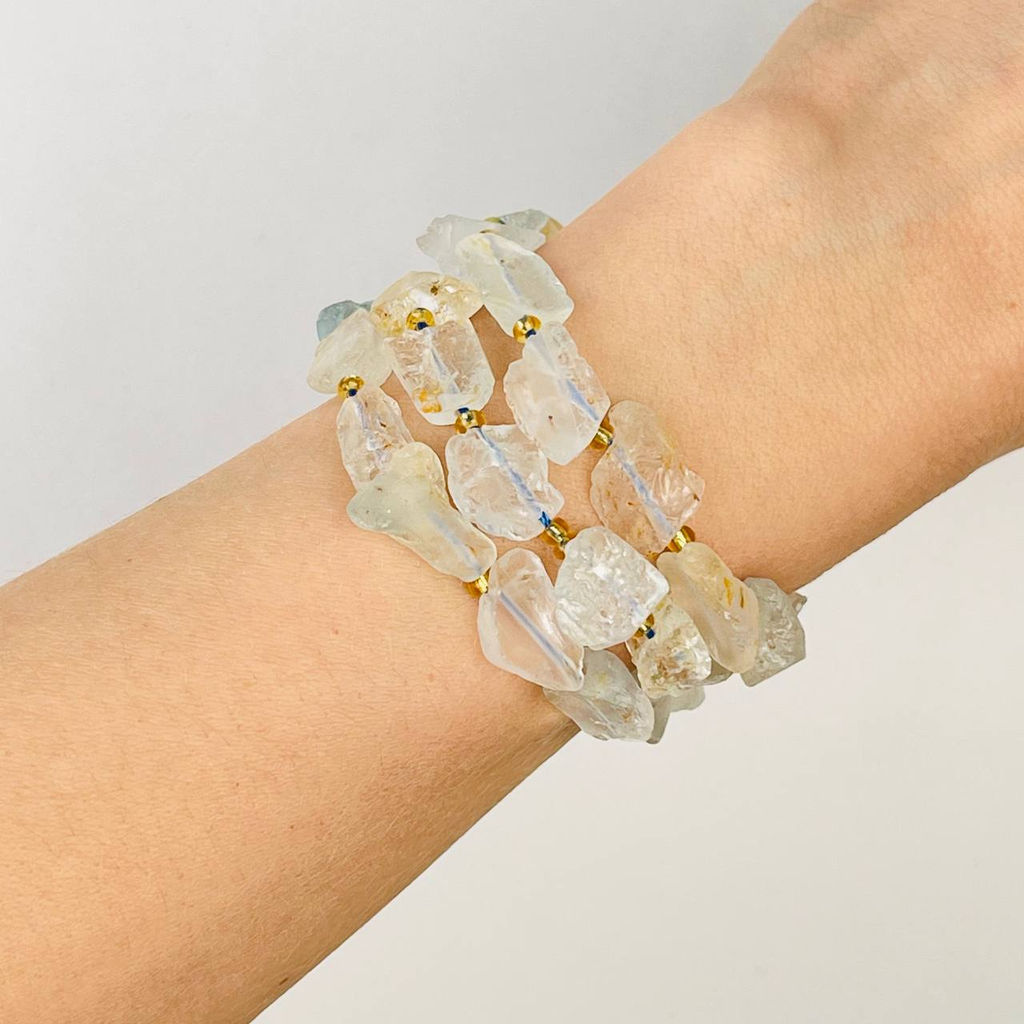 Бусины для украшений из необработанного Топаза 40 см