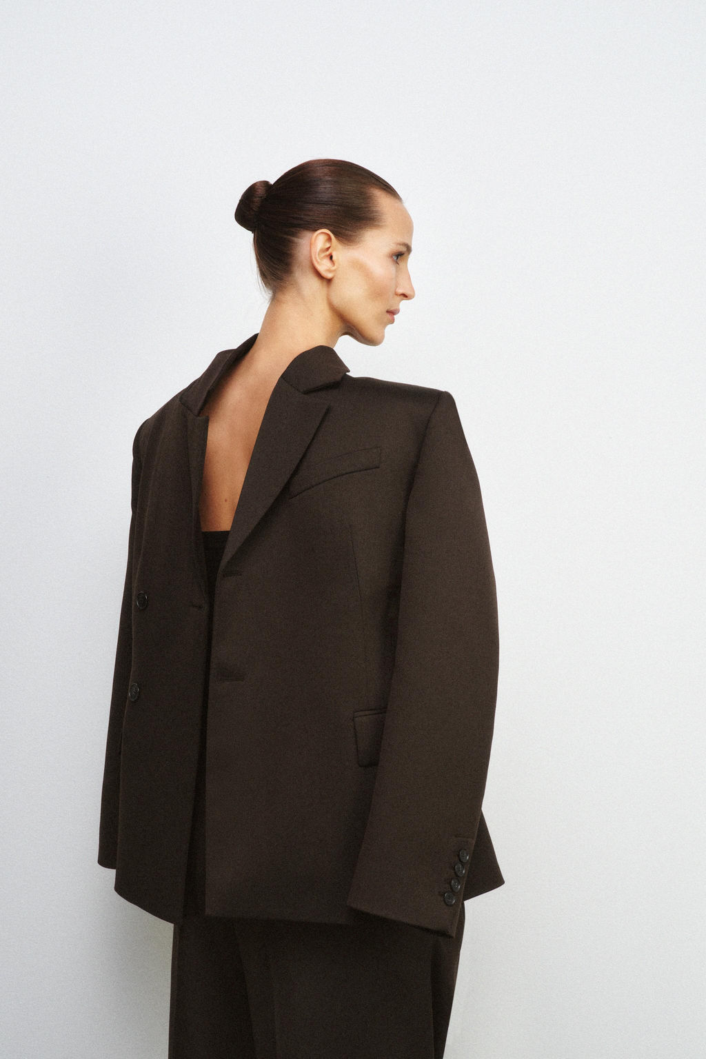 DOUBLE-BREASTED BLAZER ZW COLLECTION - Zara фото 13