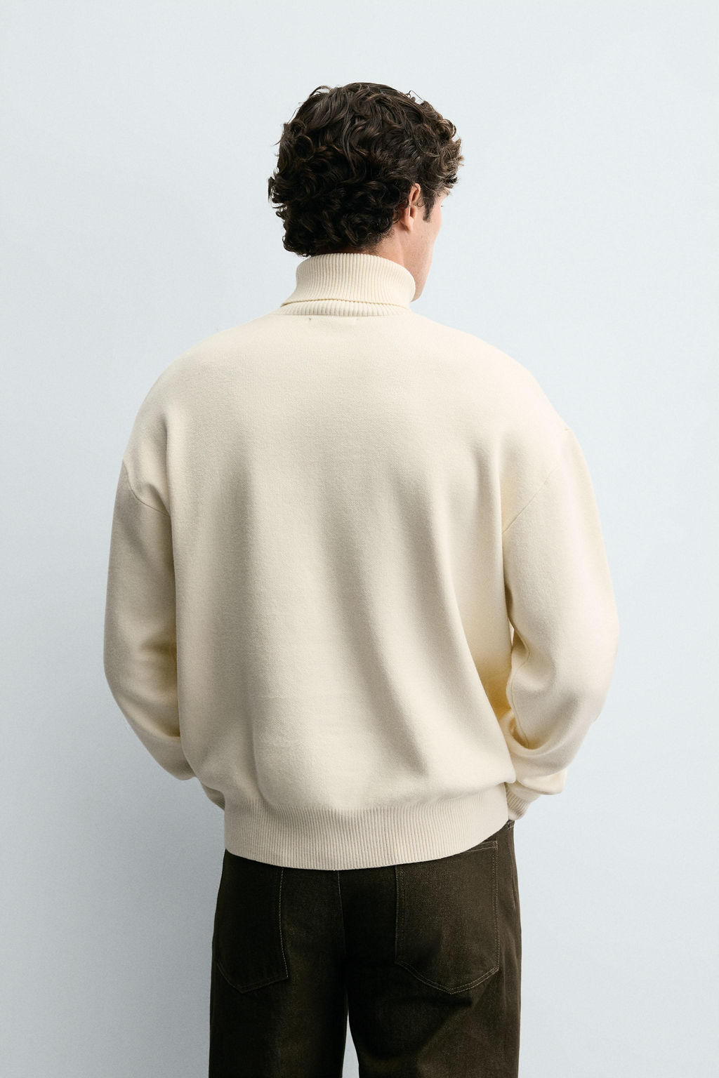 SOFT HIGH NECK SWEATER - Zara фото 3