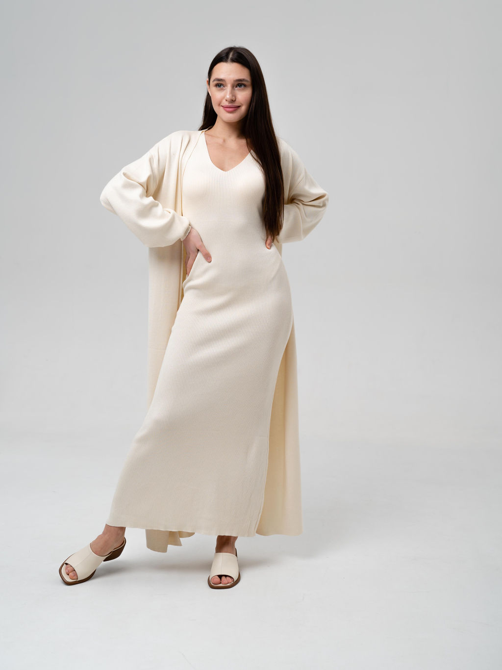 Сабо 4012.23663br.Бежевый+ коричневый - Edart фото 75