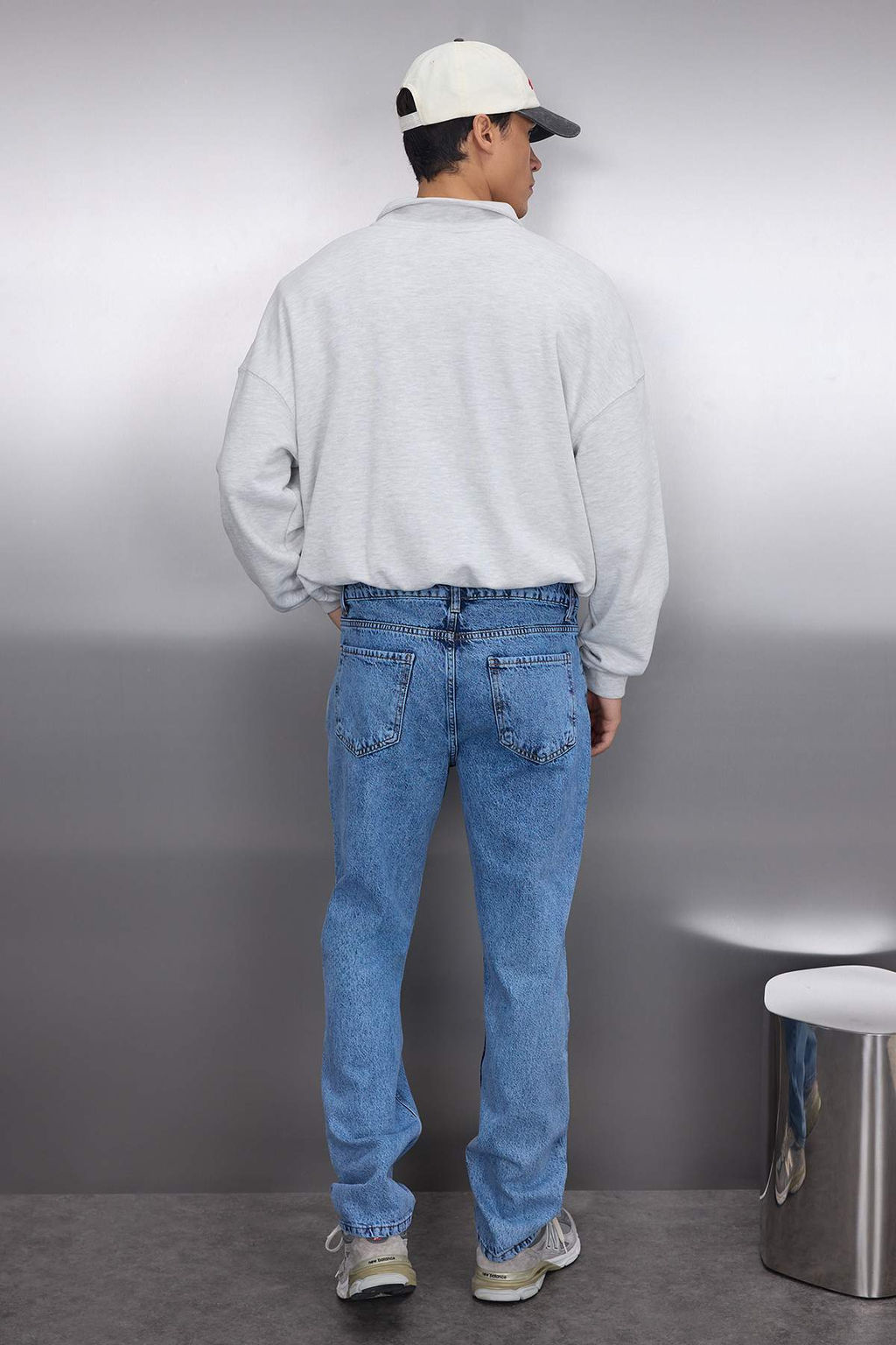 TRENDYOL MAN Mavi %100 Pamuk Regular Fit Jeans Kot Pantolon TMNAW22JE0059 - Trendyolmilla фото 4
