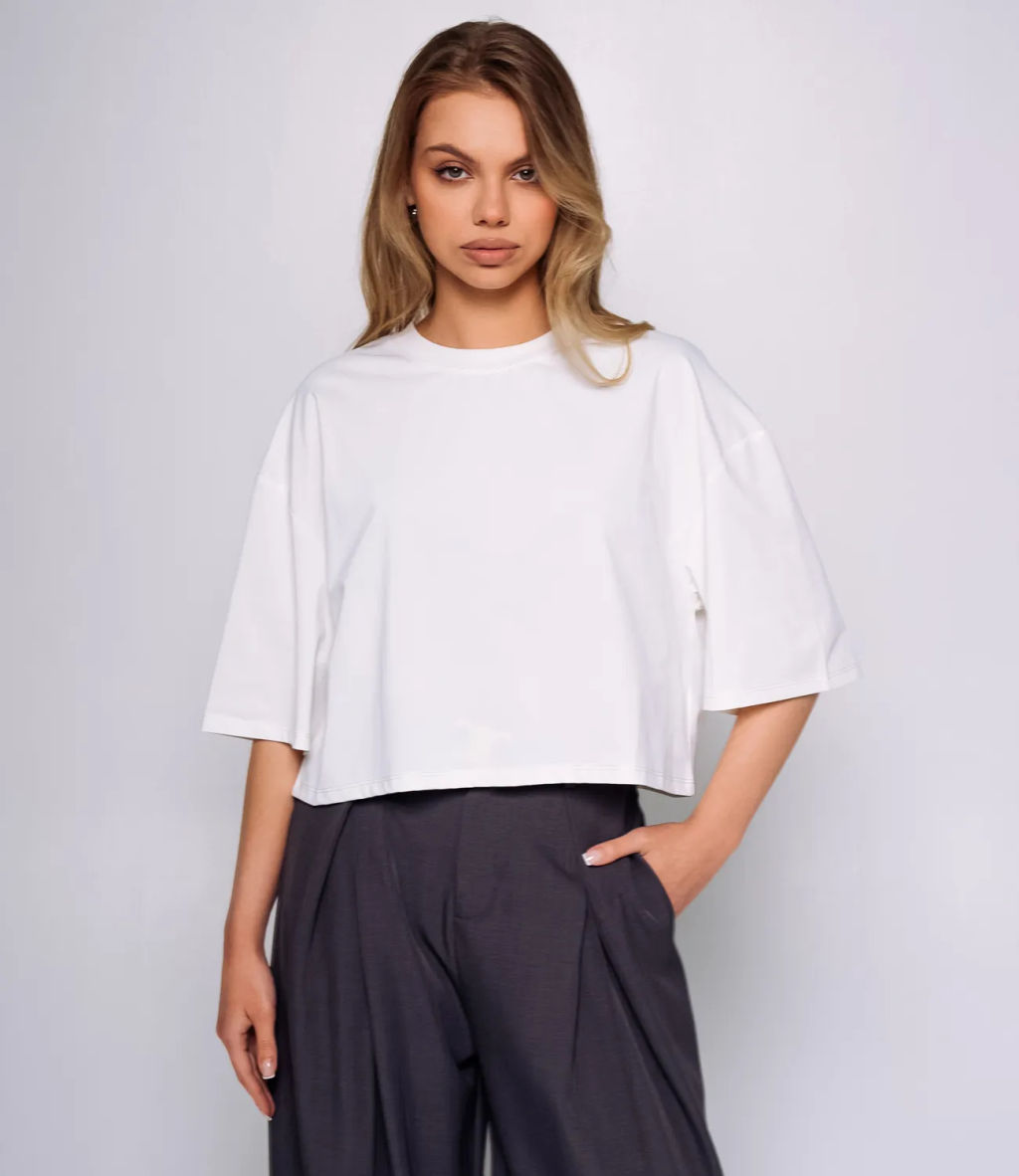 Футболка #ОКТ095009, белый