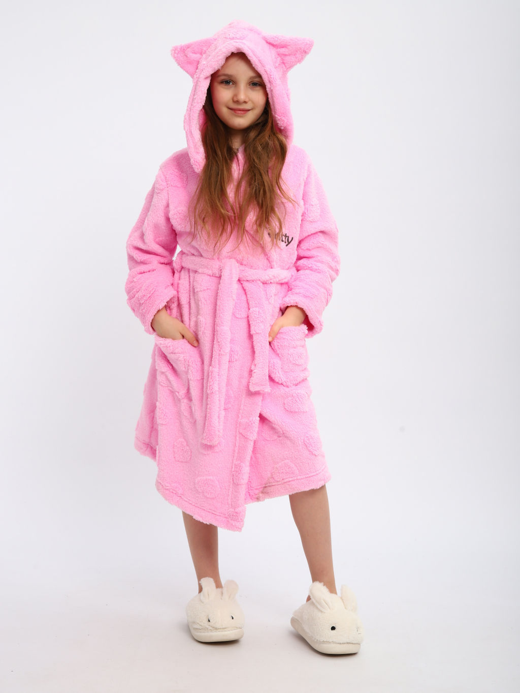 Халат "Отдых" розовый