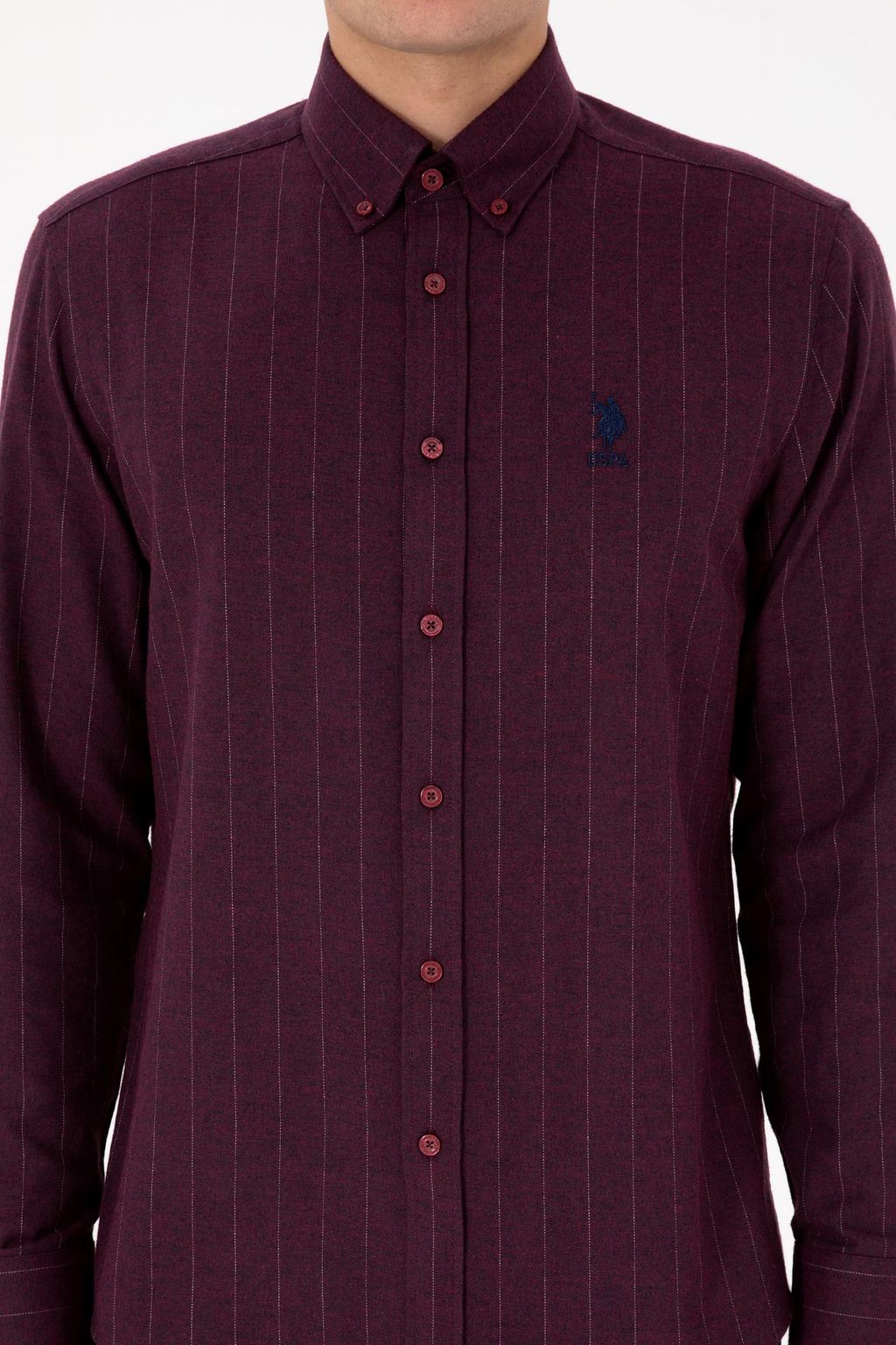 Erkek Bordo Uzun Kollu G_mlek - U.s. polo assn фото 5