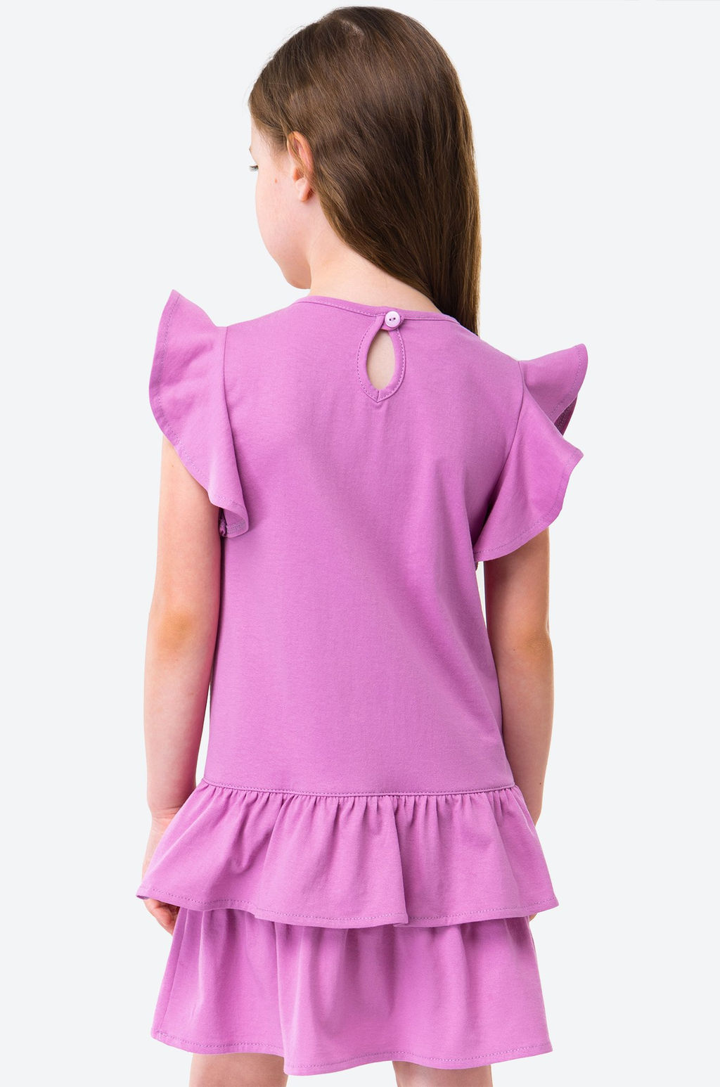 Летнее хлопковое платье для девочки Happy Fox  фото 13