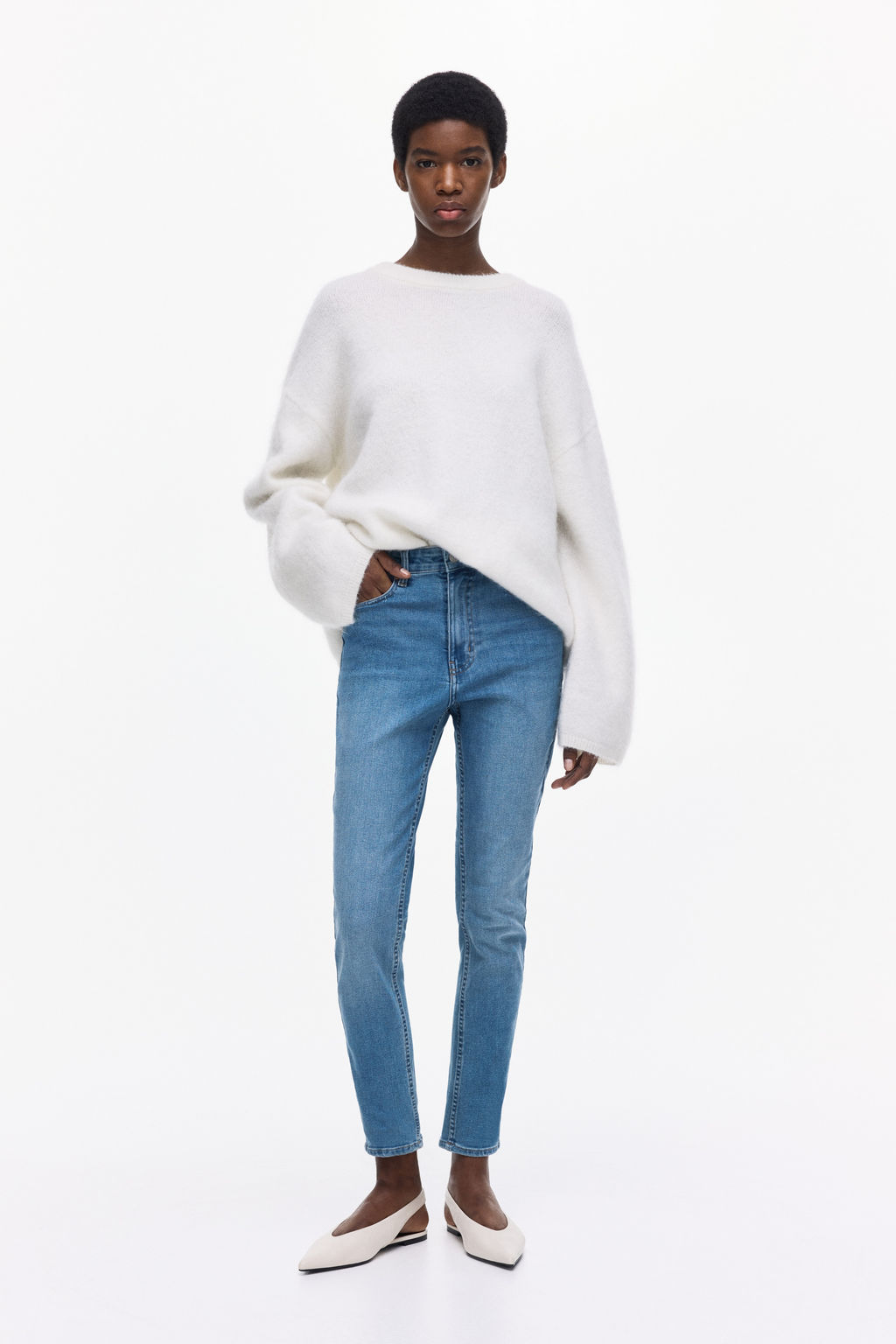 Skinny High Waist Jeans - H&m фото 6