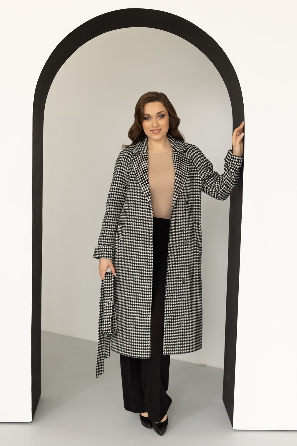 Пальто женское демисезонное 22555 (синий) - Kankan фото 26