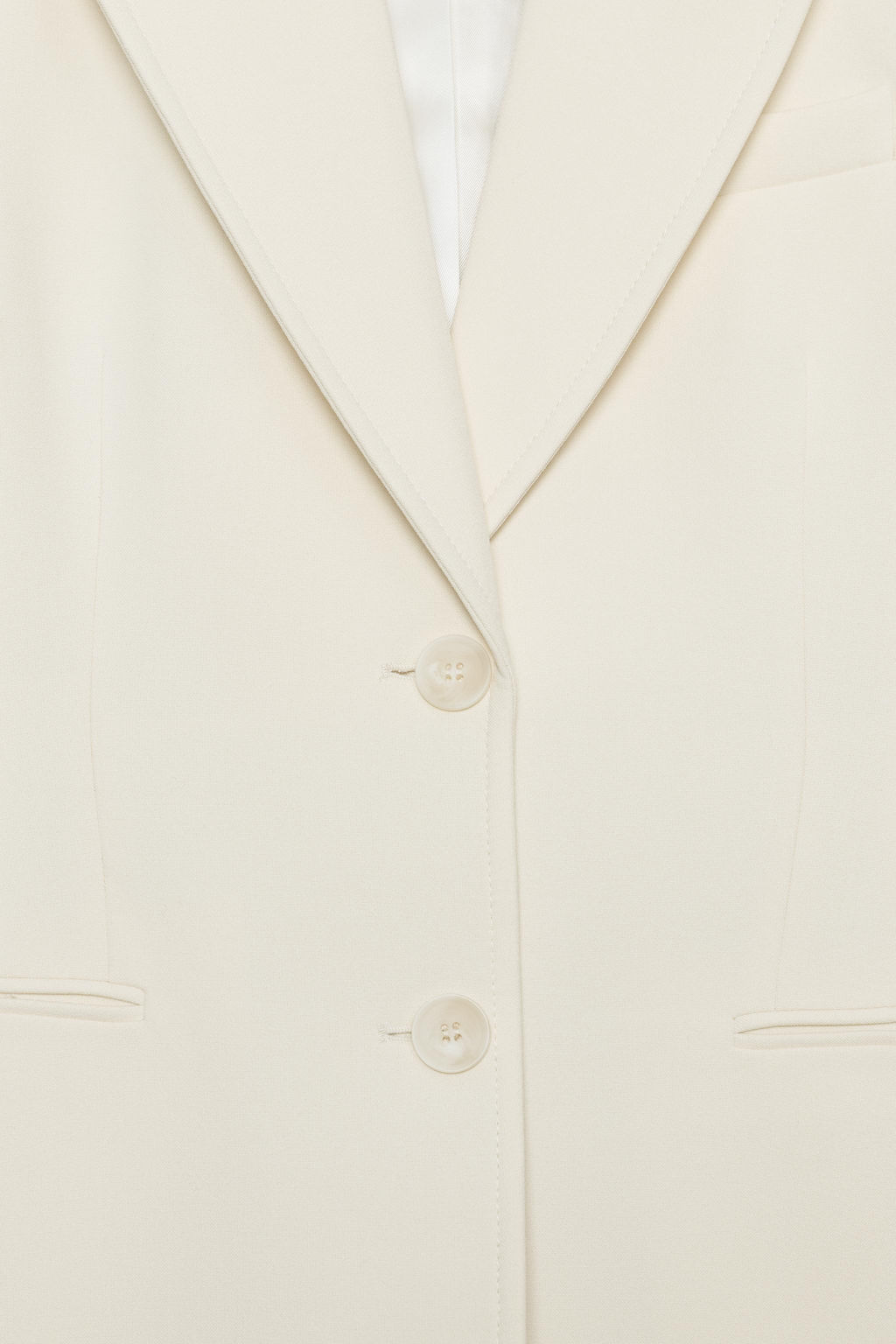 BLAZER ENTALLADA ZW COLLECTION / Beige - Zara фото 11