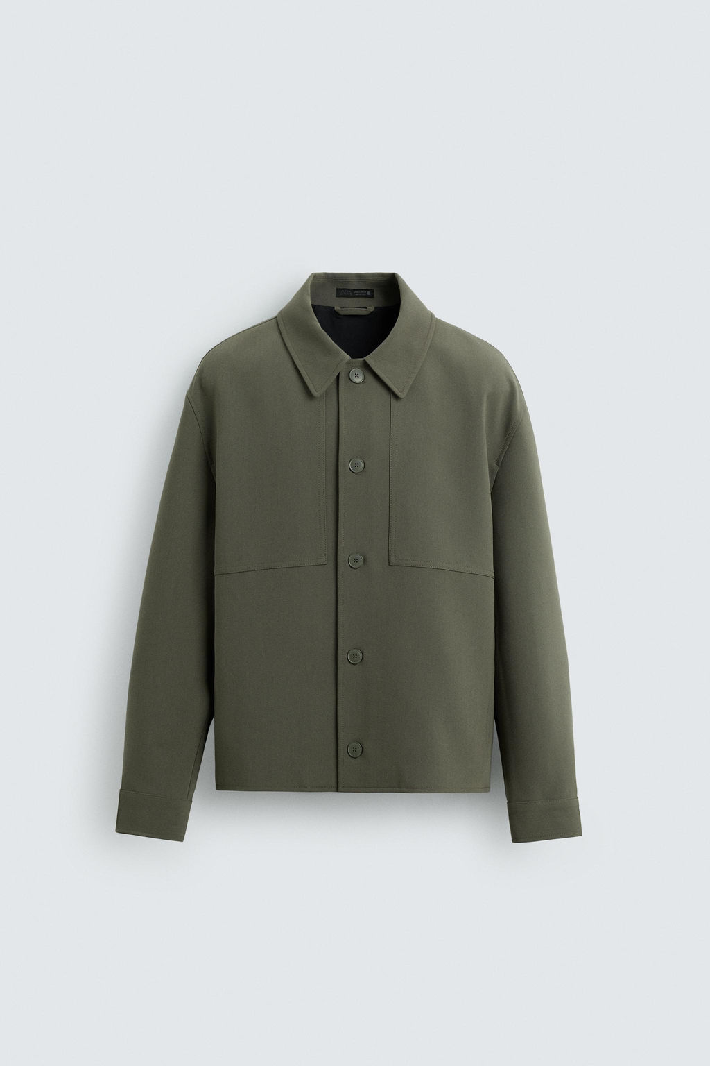 BOXY FIT OVERSHIRT - Zara фото 7