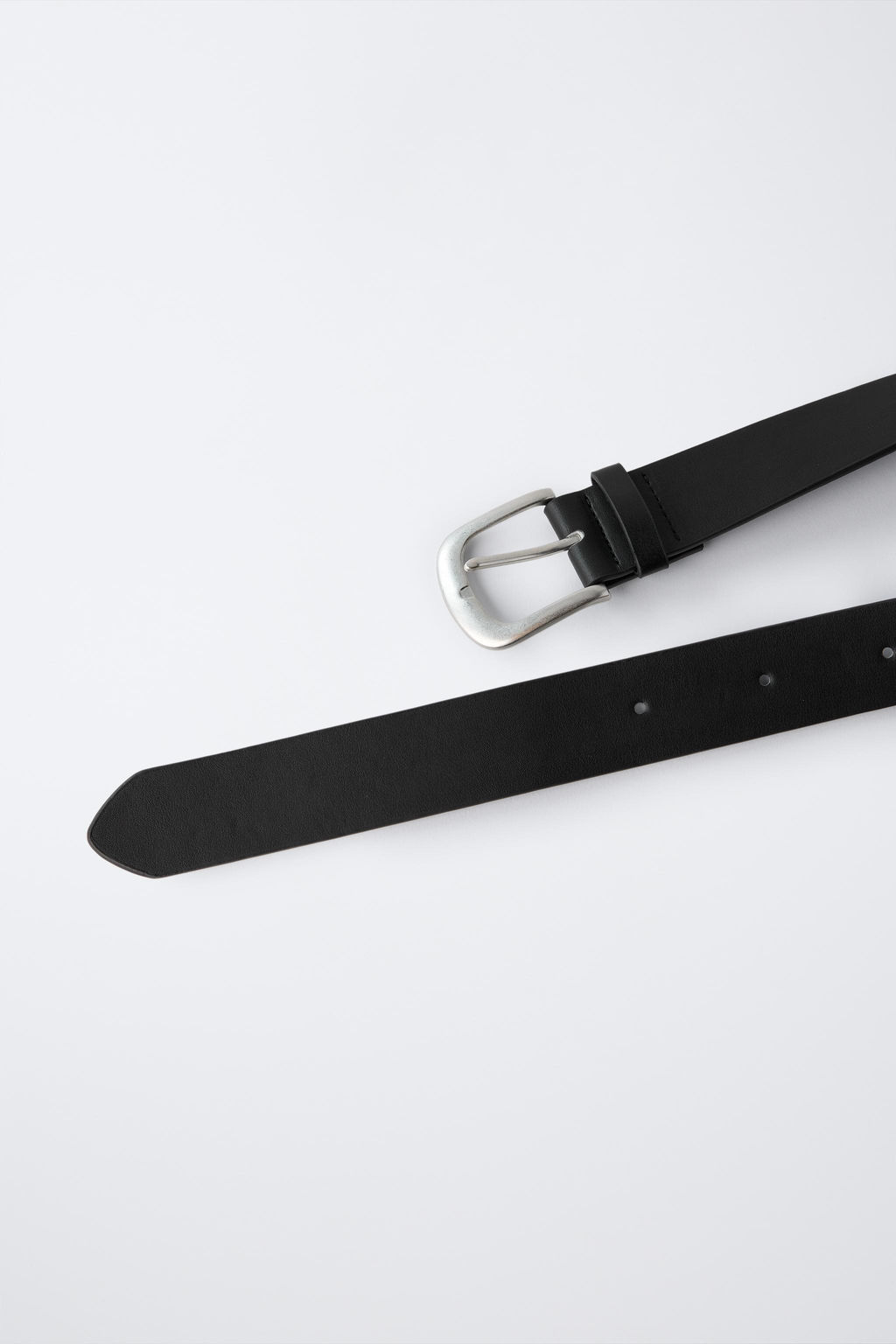 LEATHER-EFFECT BELT - Zara фото 5
