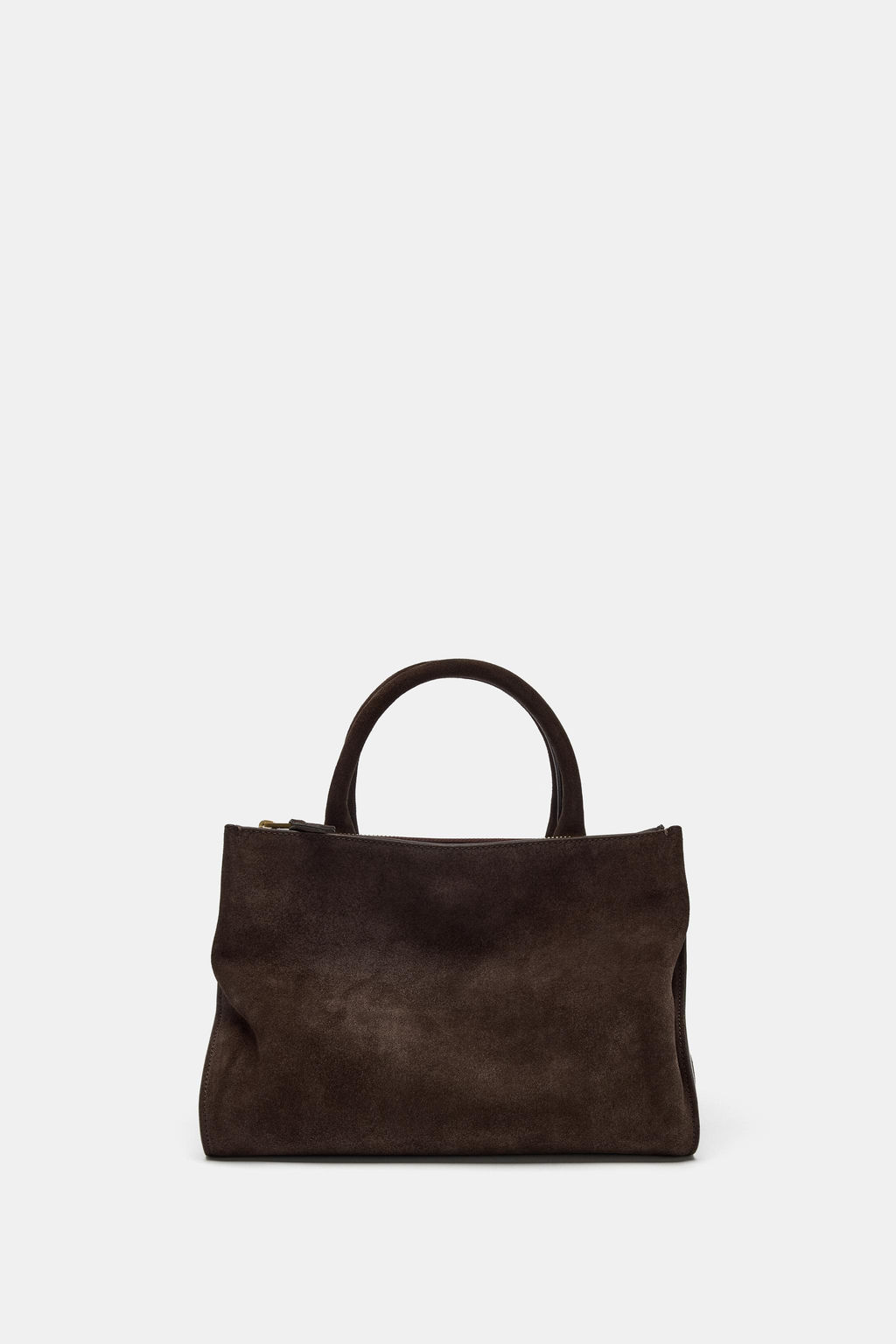 LEATHER CITY BAG - Zara фото 3