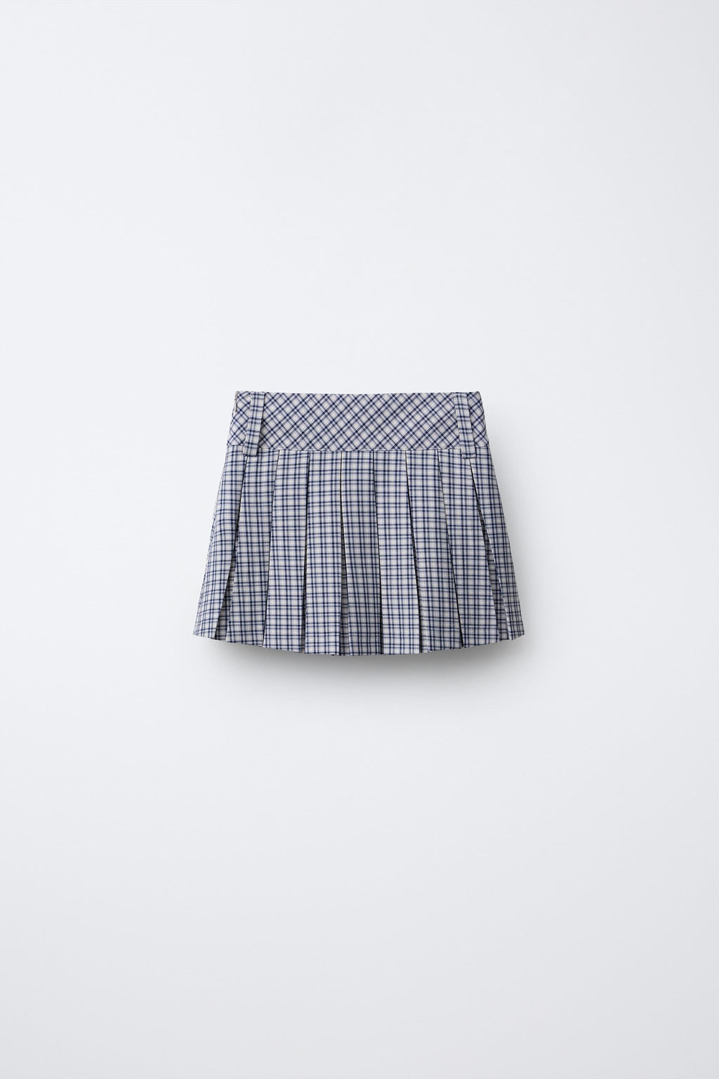 CHECK SKIRT WITH BUTTONS - Zara фото 9