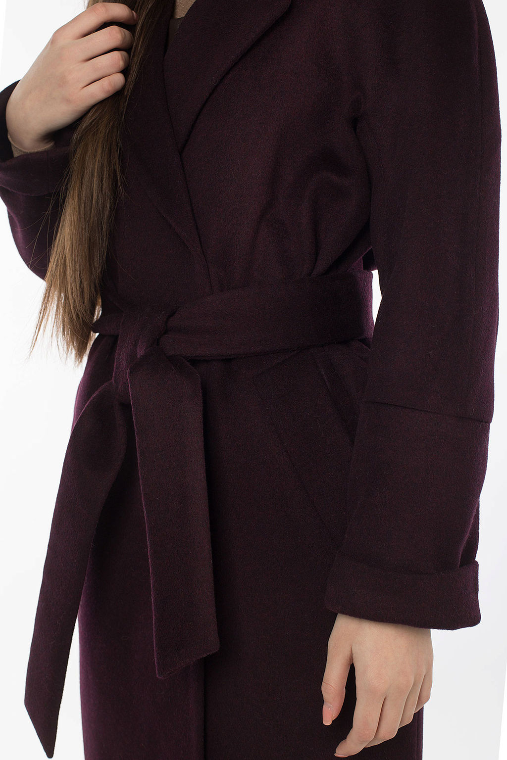 Пальто женское демисезонное (пояс)