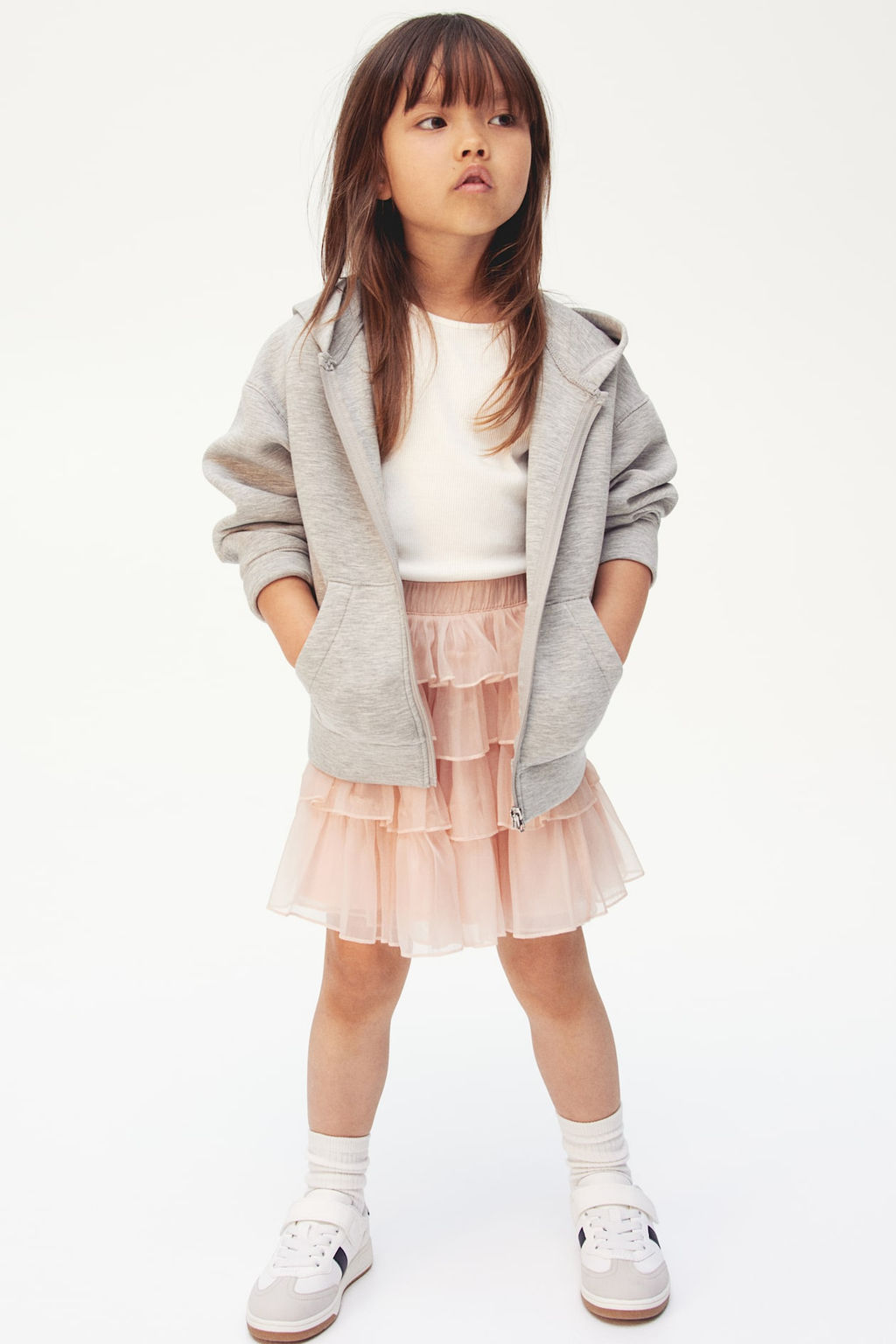 Falda de volantes en organza - H&m фото 2